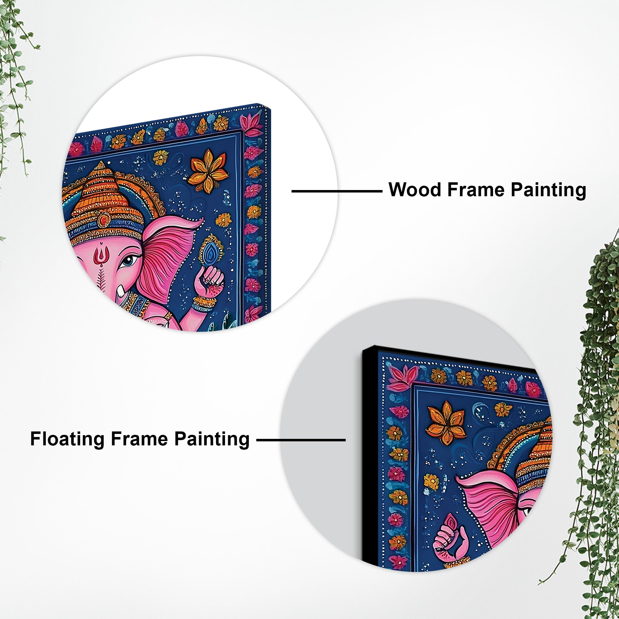 Ganpati Canvas Painting