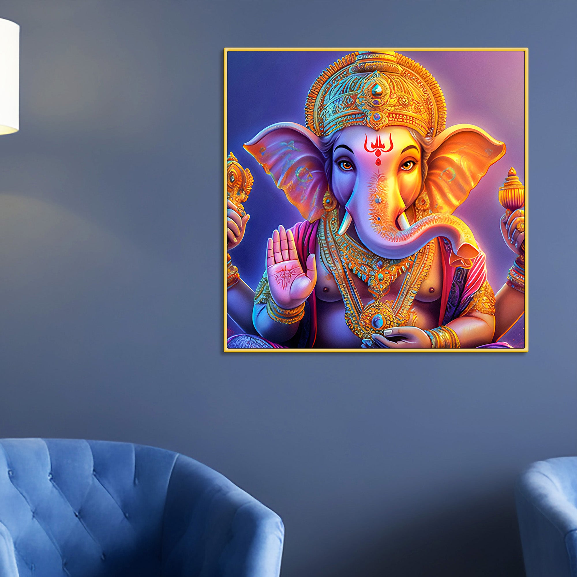 Ganpati Painting for Home Office