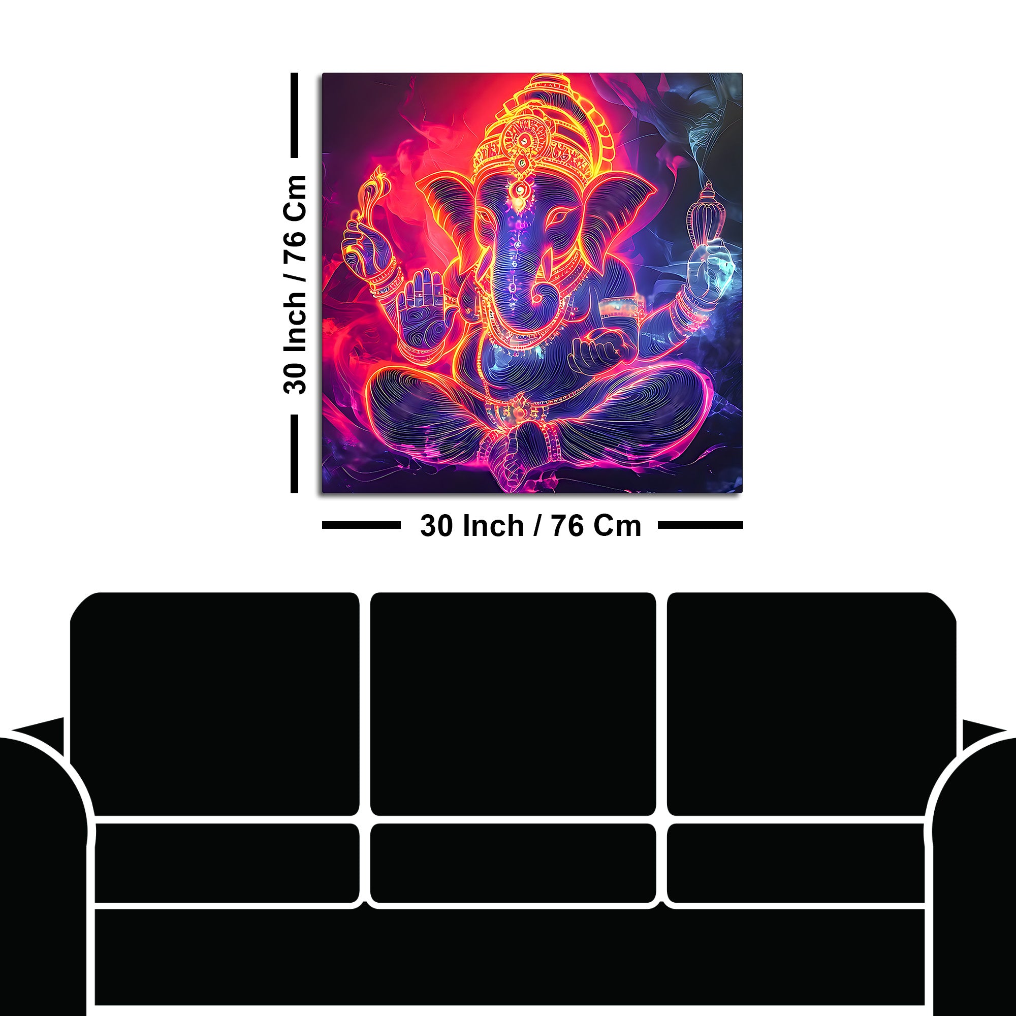 Ganpati Painting for Home & Office Spaces