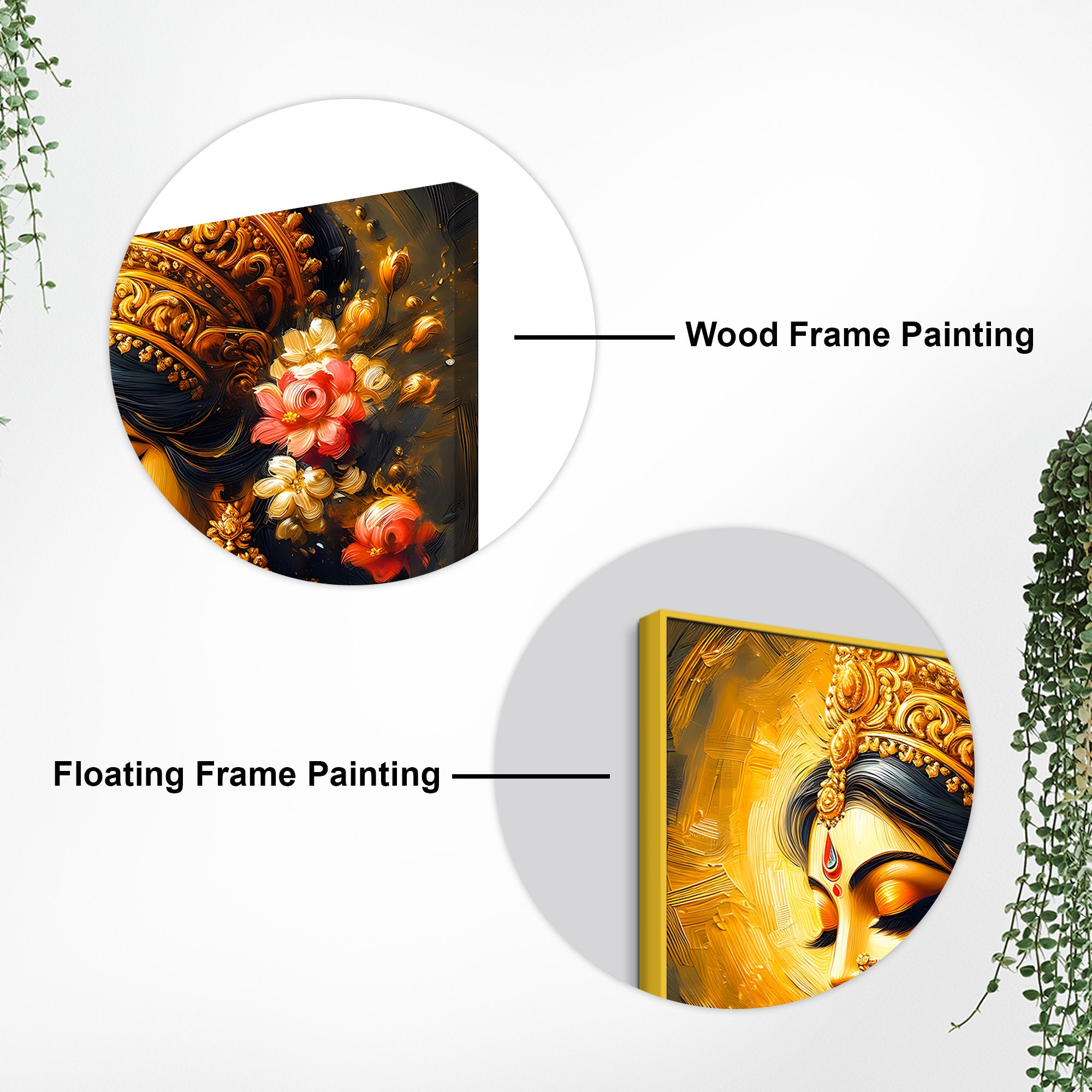 Goddess Portrait Spiritual Canvas Wall Painting