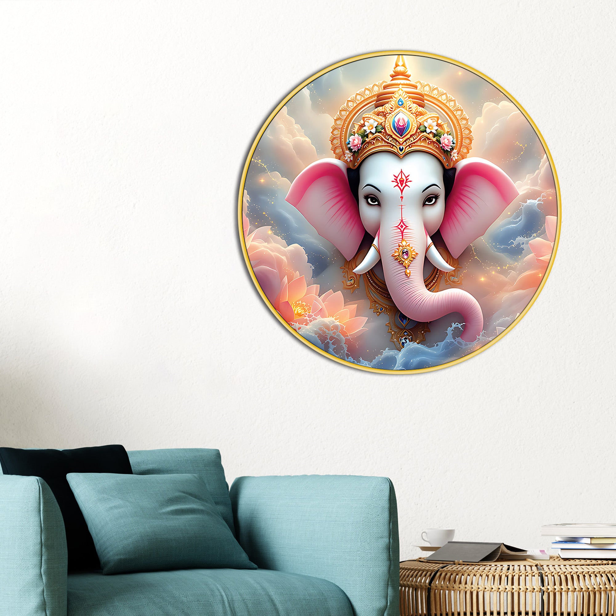 heavenly-cloud-ganesh-ji-painting