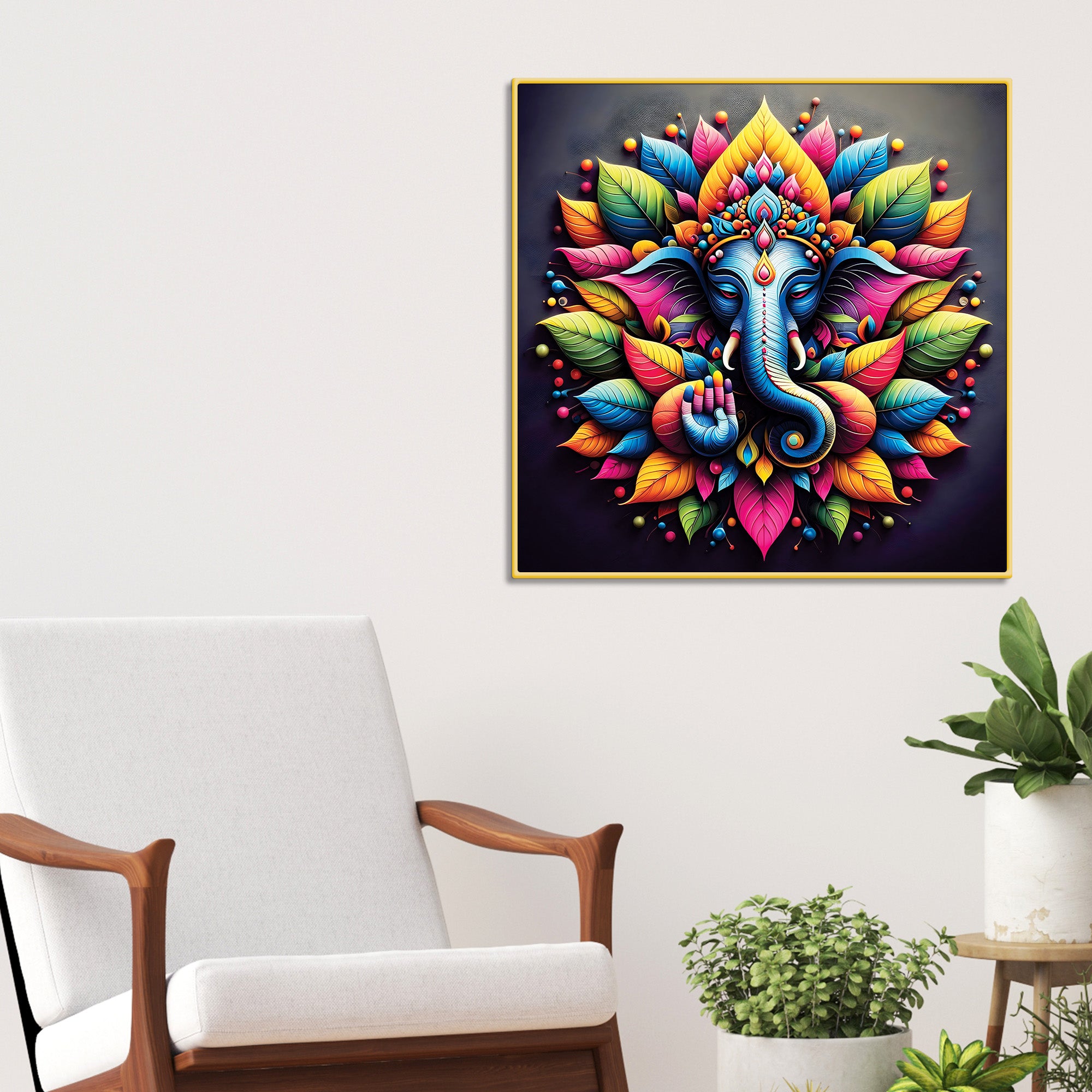 hindu-ganesh-ji-wall-painting