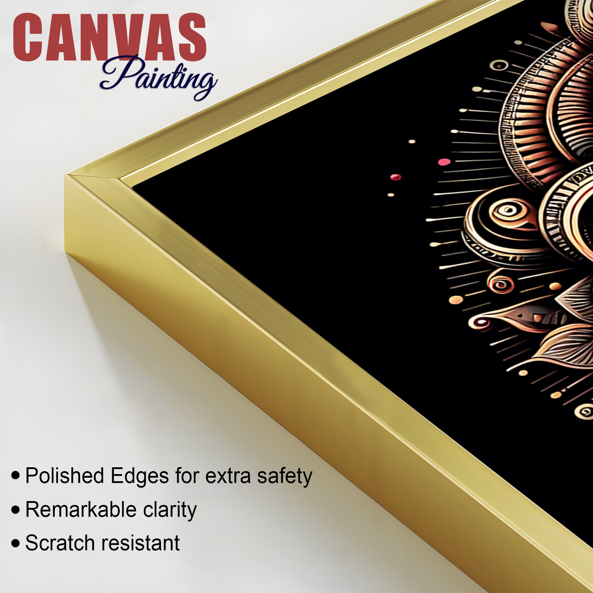 Hindu Ganesh Painting on Canvas