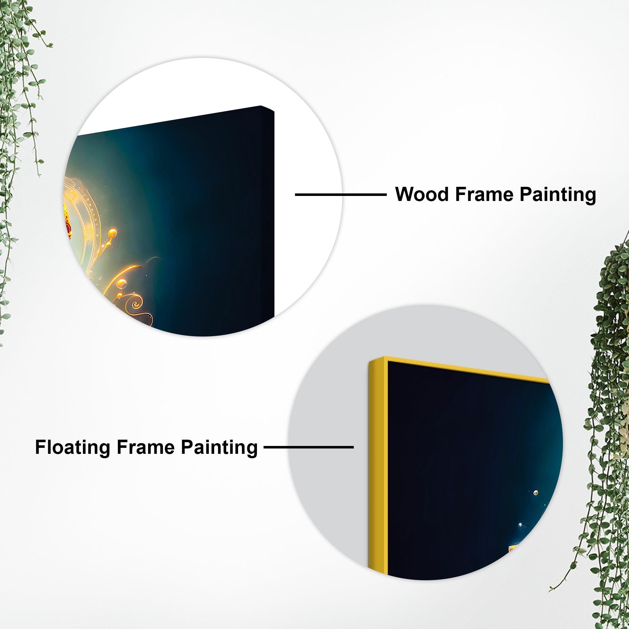 Hindu God Lord Krishna Painting for Wall Decoration