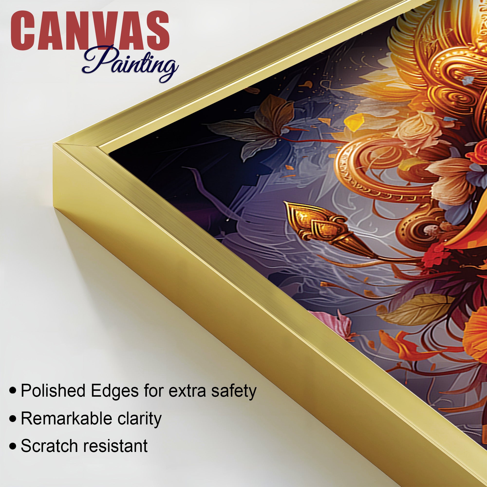 Hindu Spiritual Ganesha Home Decor Painting