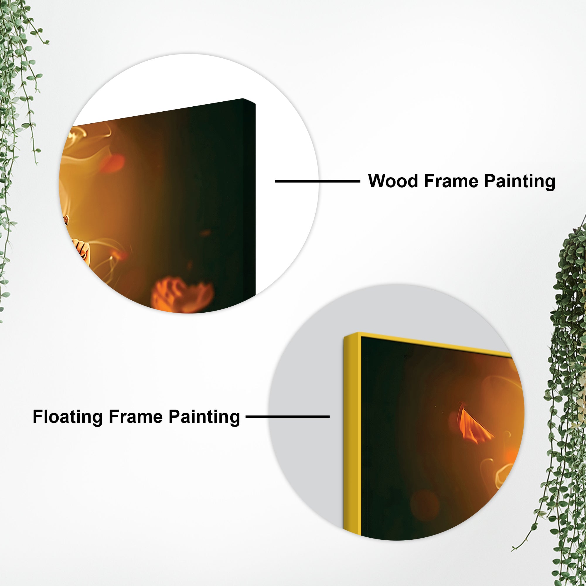 Indian Traditional Lord Shri Ganesh Premium Canvas Wall Painting – Luxury Spiritual Wall Art for Home & Office Decor