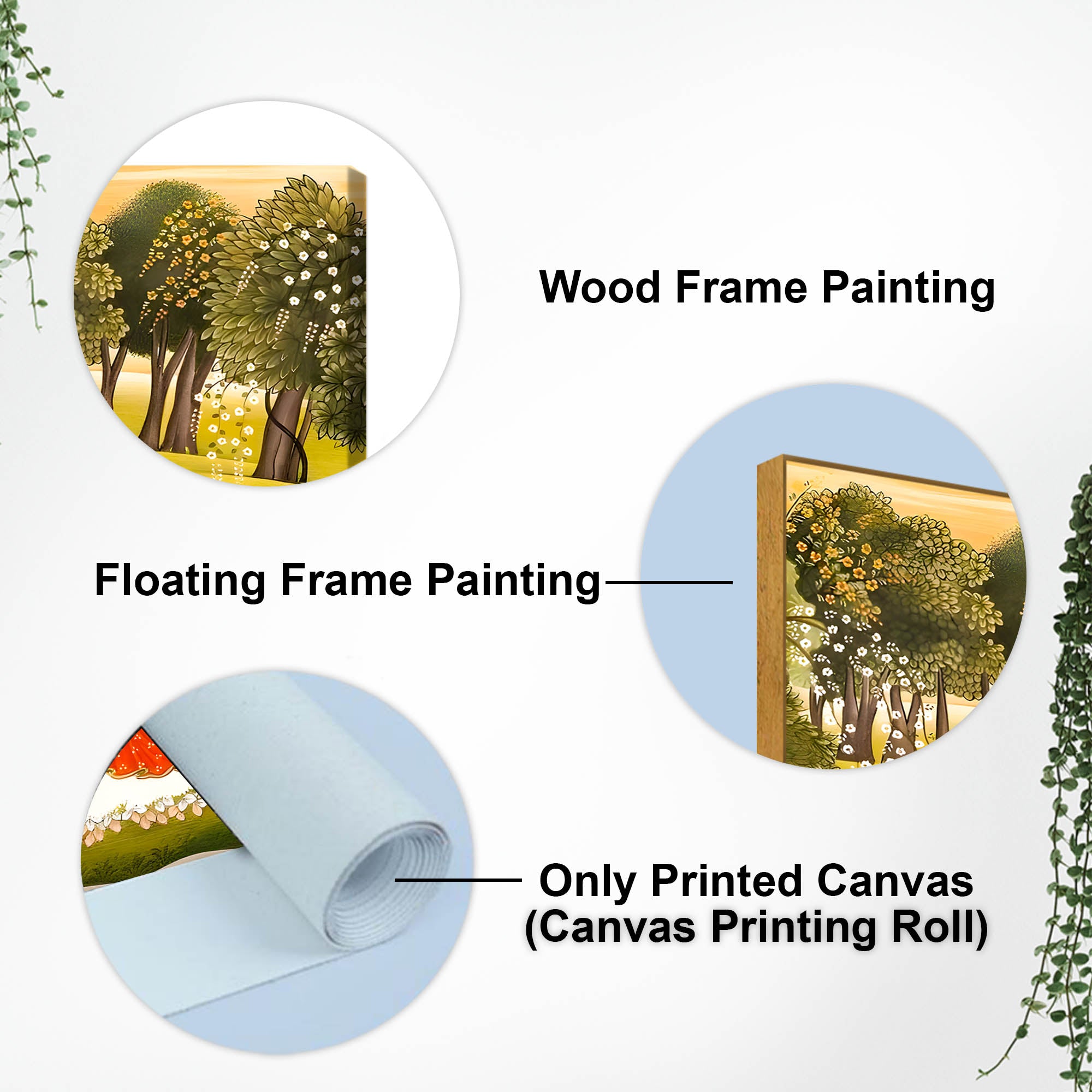 Indian Traditional Radha Krishna Canvas Painting | Elegant Pichwai Home Wall Decor