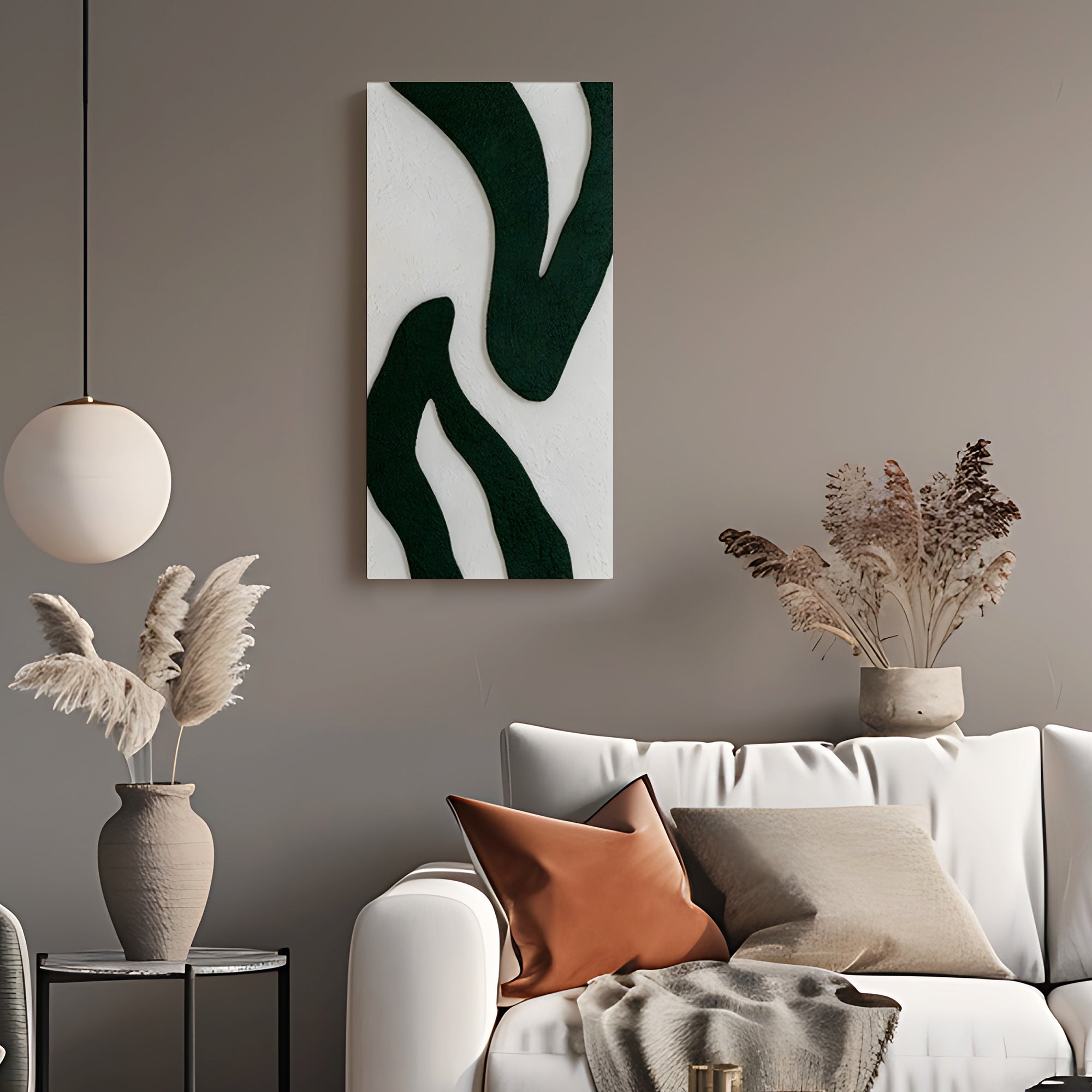 Interwoven Forms 3D Wall Art Home Decor