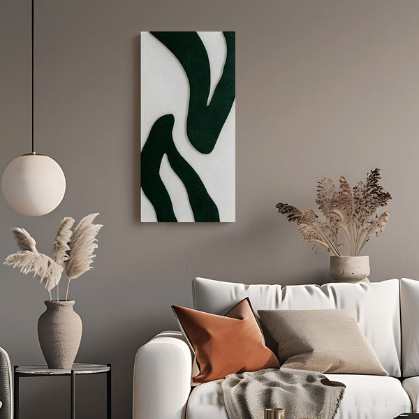 Interwoven Forms 3D Wall Art Home Decor