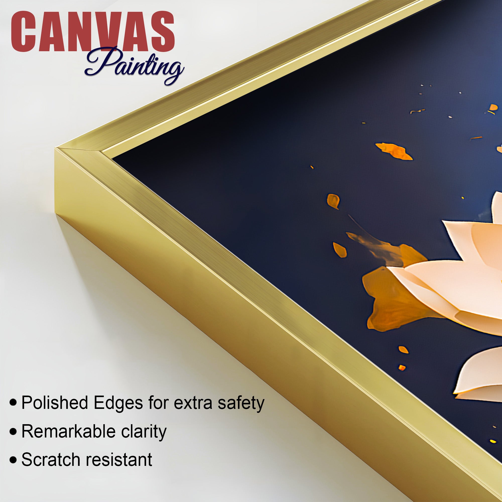 Lord Gautam Buddha Wall Painting for Modern Interiors