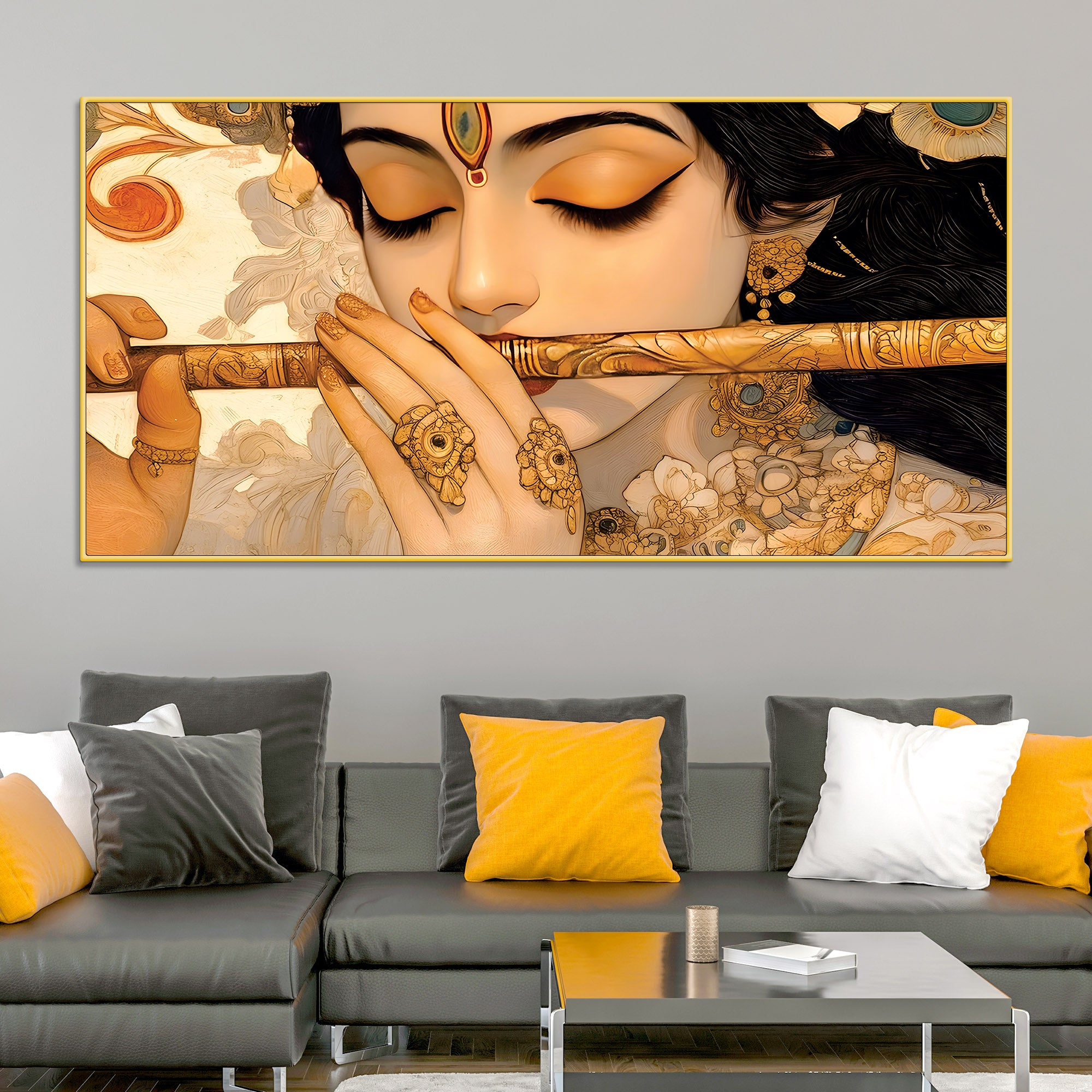 lord-krishna-peaceful-expression-painting