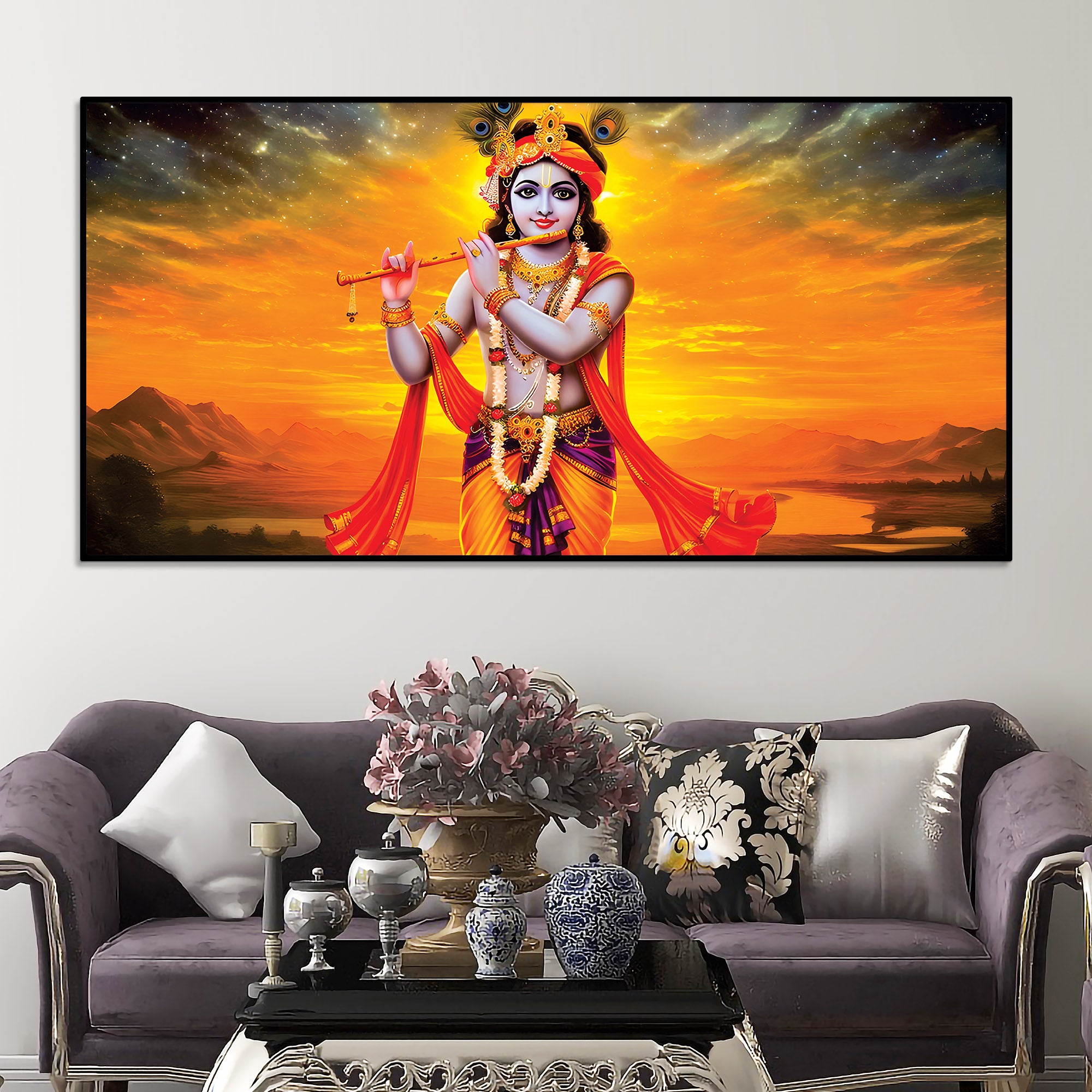 lord-krishna-playing-flute-canvas-painting-for-wall-decor