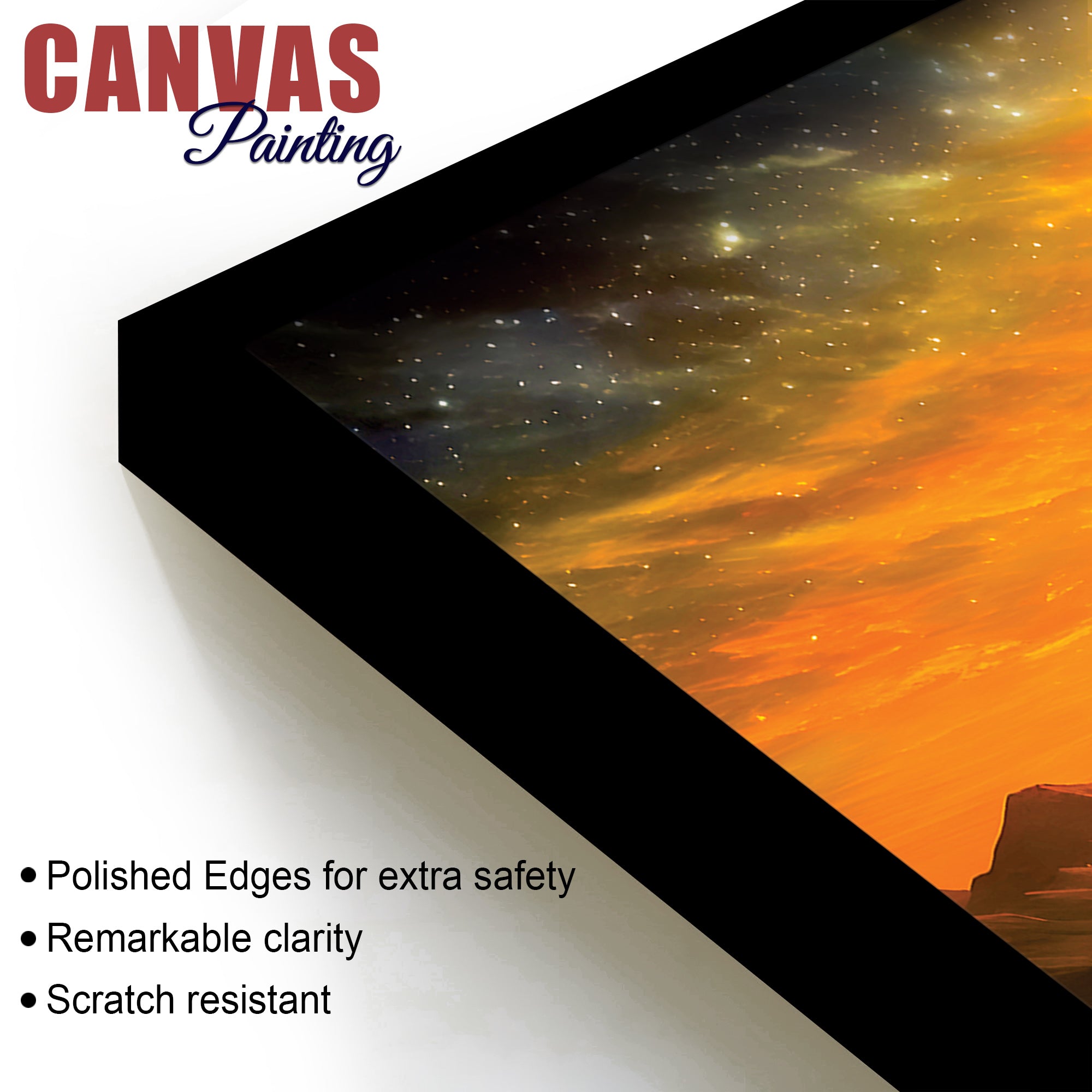 Lord Krishna Playing Flute Canvas Painting for Wall Decor