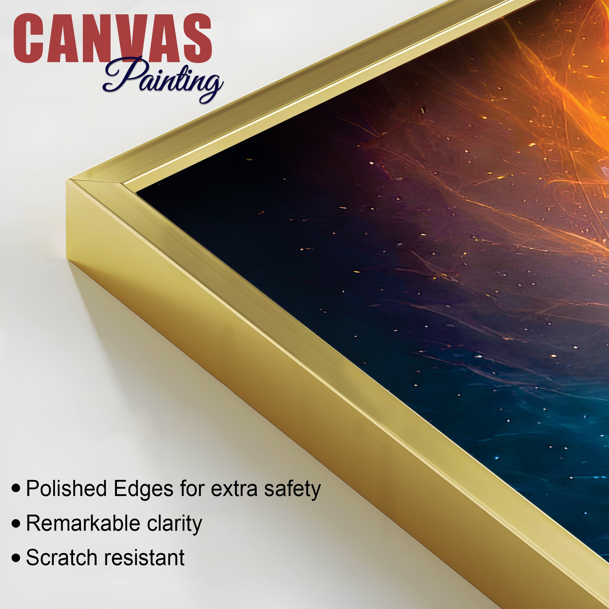 Lord Shiva Canvas Painting for Calm and Positive Wall Décor