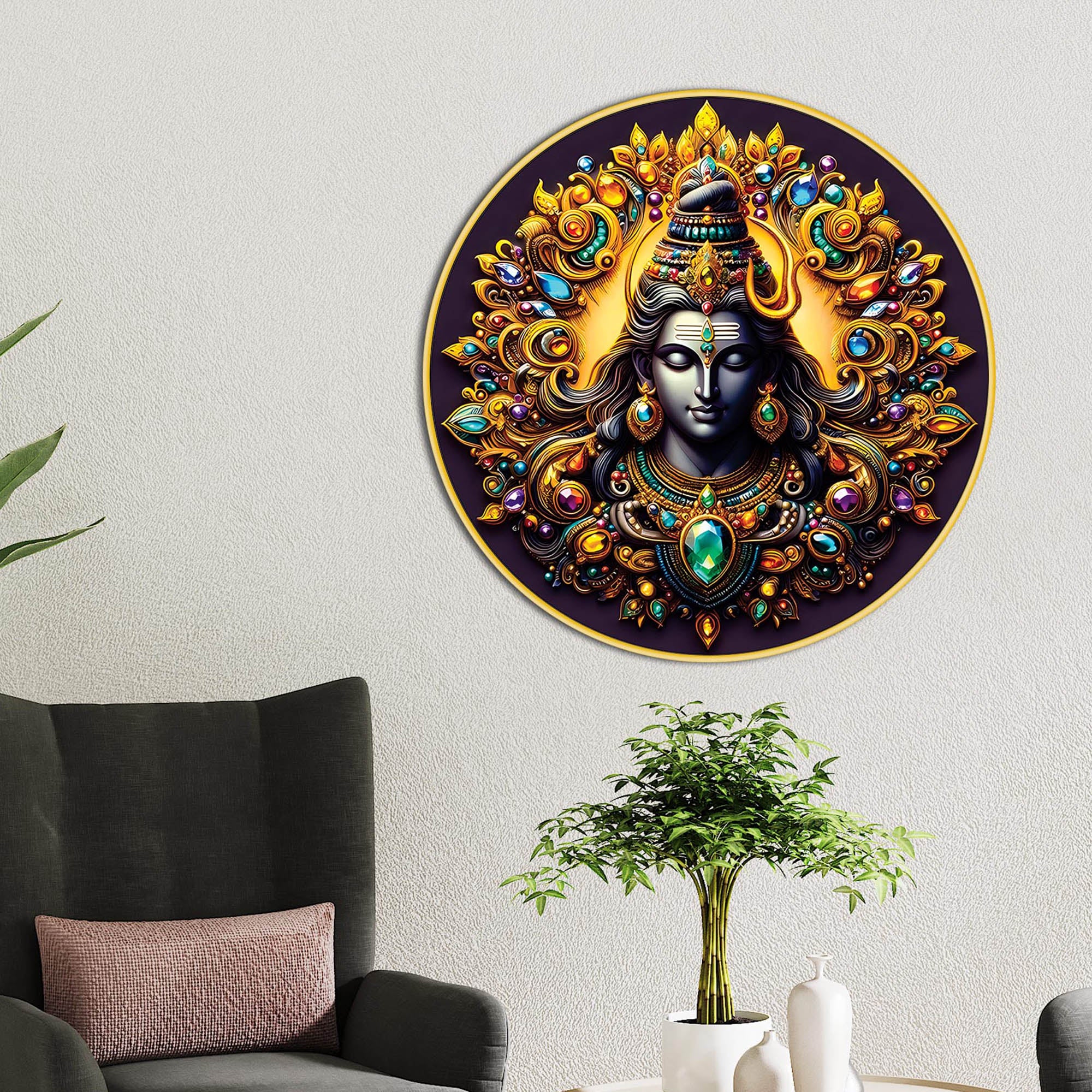 lord-shiva-circular-wall-frame-premium-home-decor