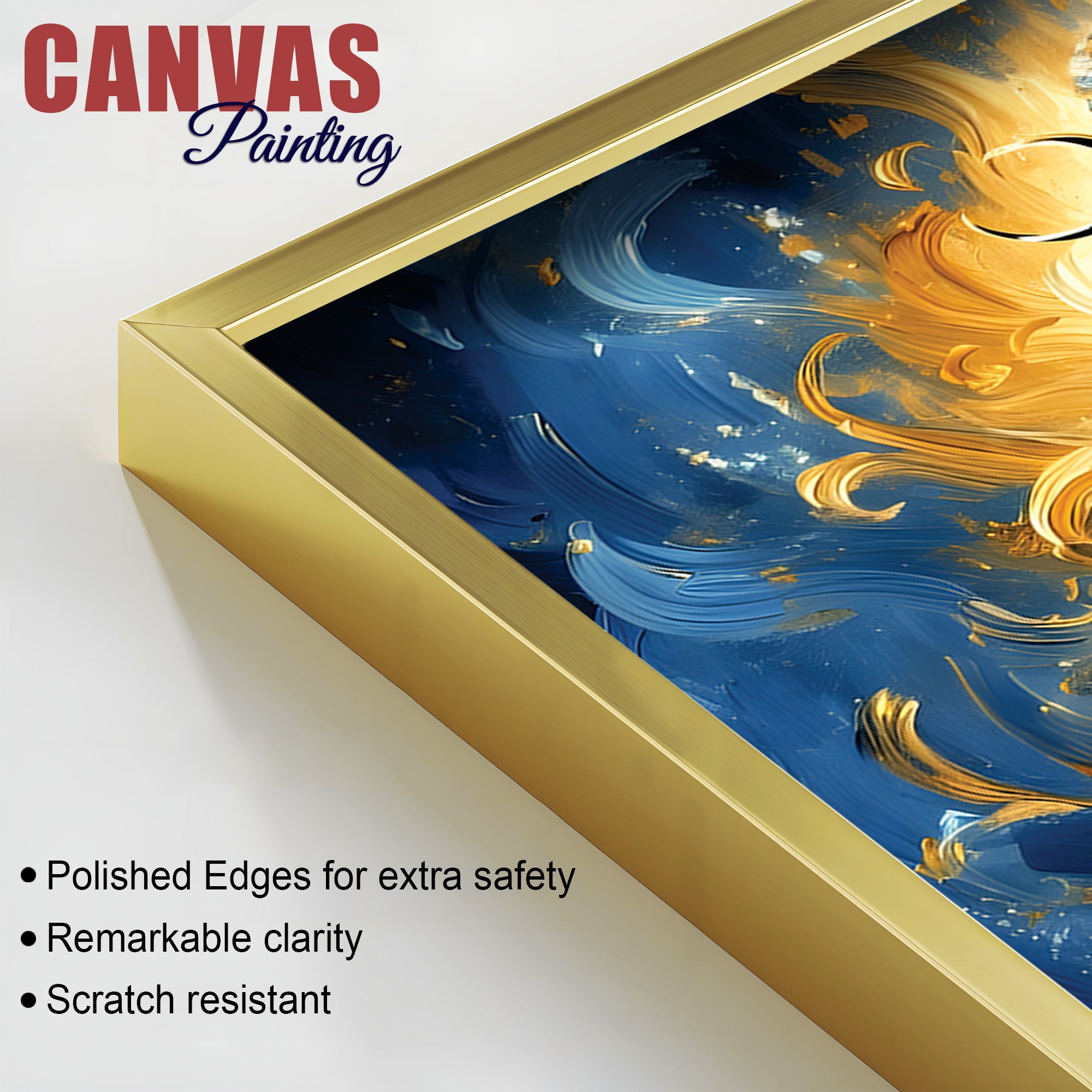 Lord Shiva Designer Painting Mahadev Wall Canvas Artwork