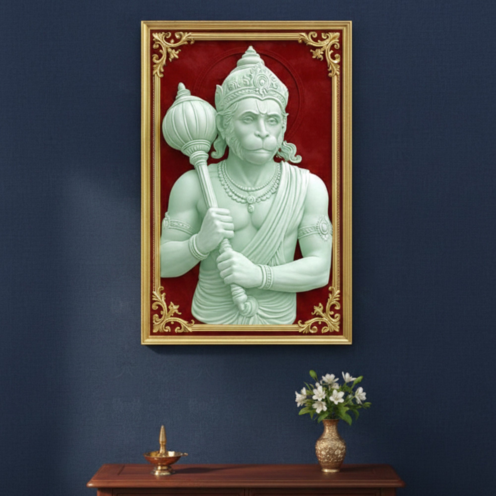 lord-shri-hanumanji-3d-wall-art-for-home-decor-handcrafted-devotional-art