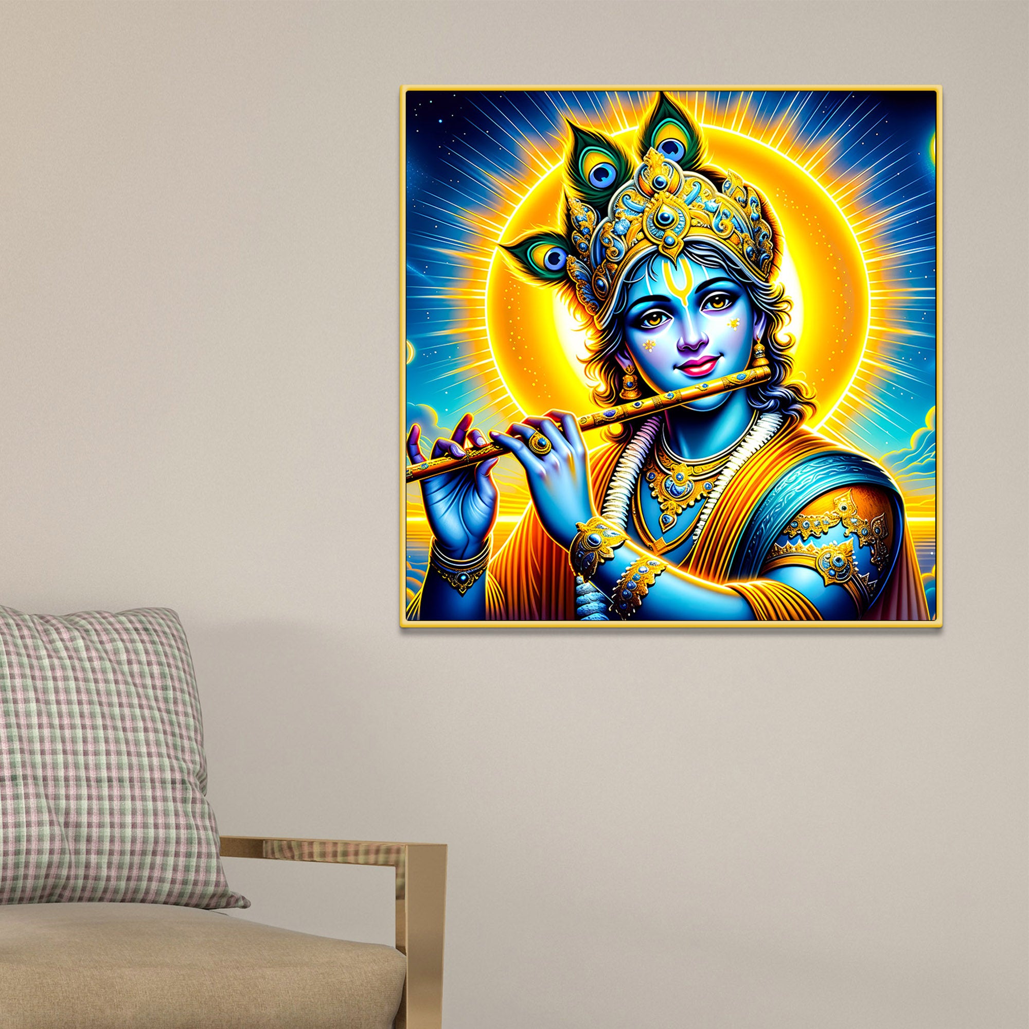 lord-shri-krishna-playing-golden-flute-portrait-art-modern-spiritual-canvas-wall-paintingv