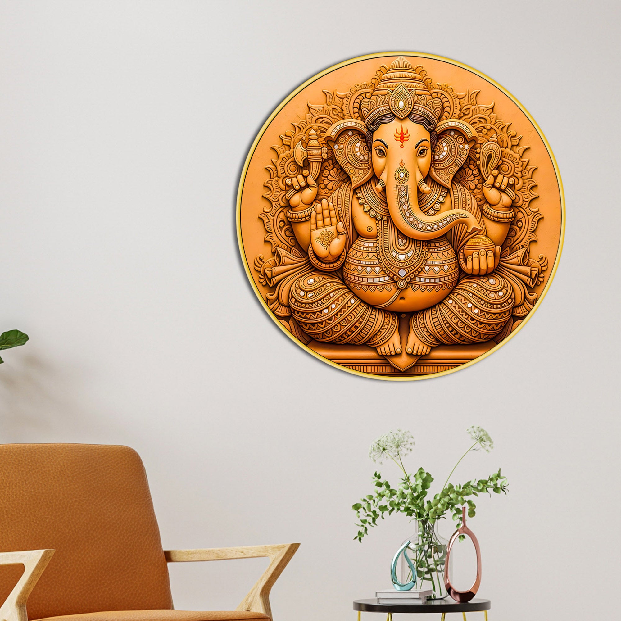 Luxurious Hindu God Painting