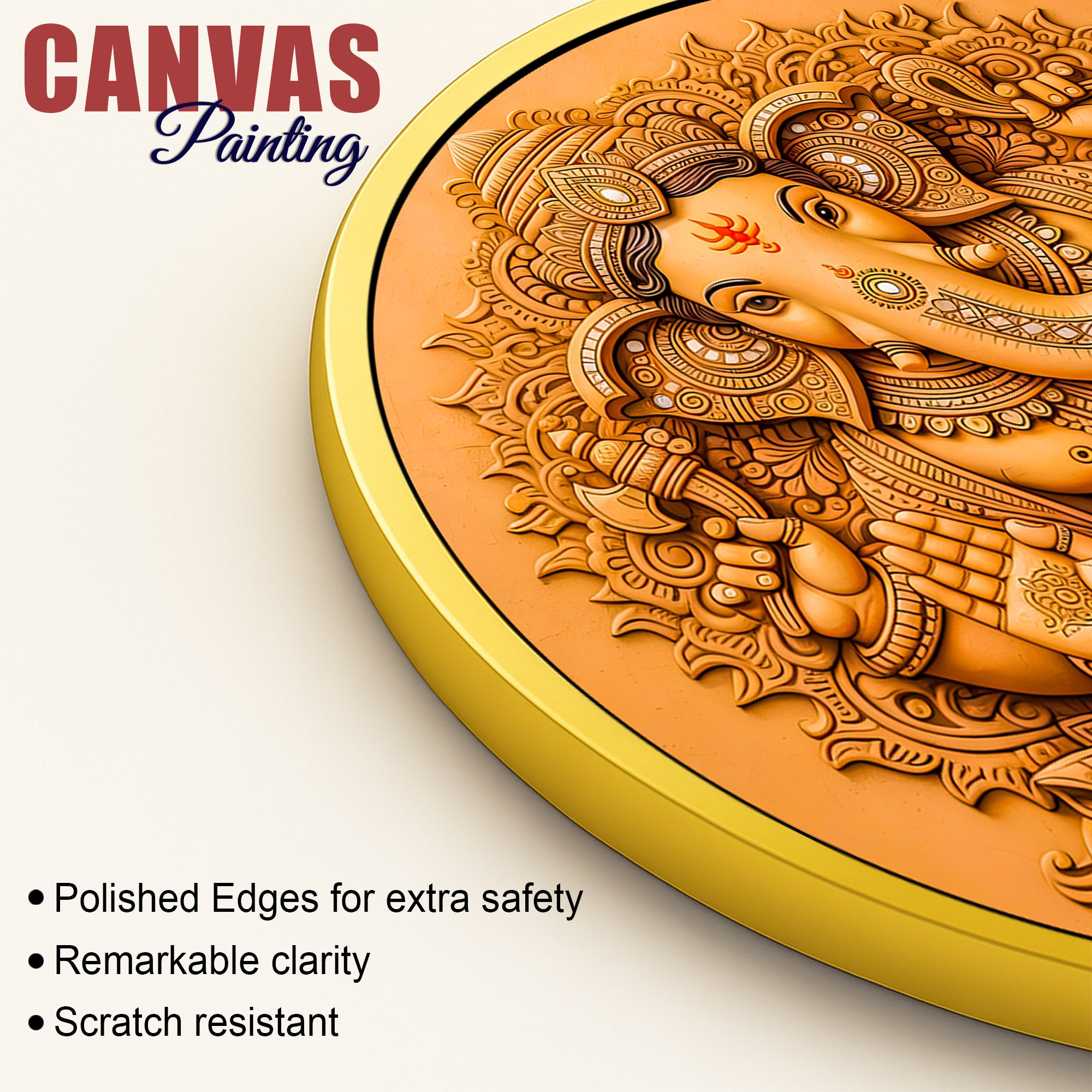 Luxurious Hindu God Painting