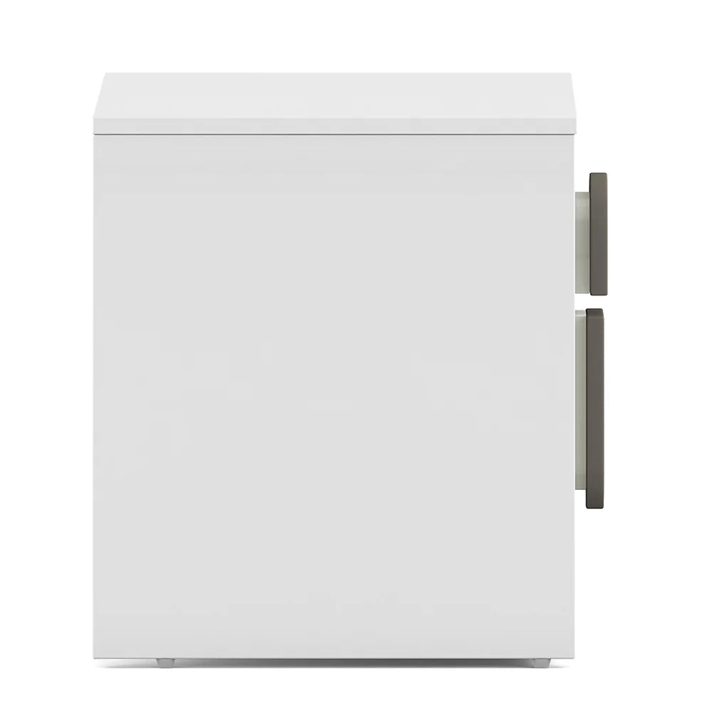 Luxury Bedside Table with Designer Handles & Storage