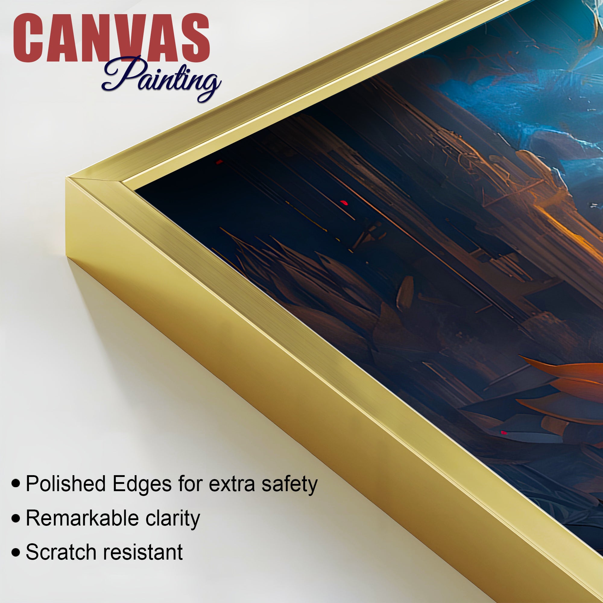 Luxury Buddha Canvas Painting for Stylish Wall Decoration