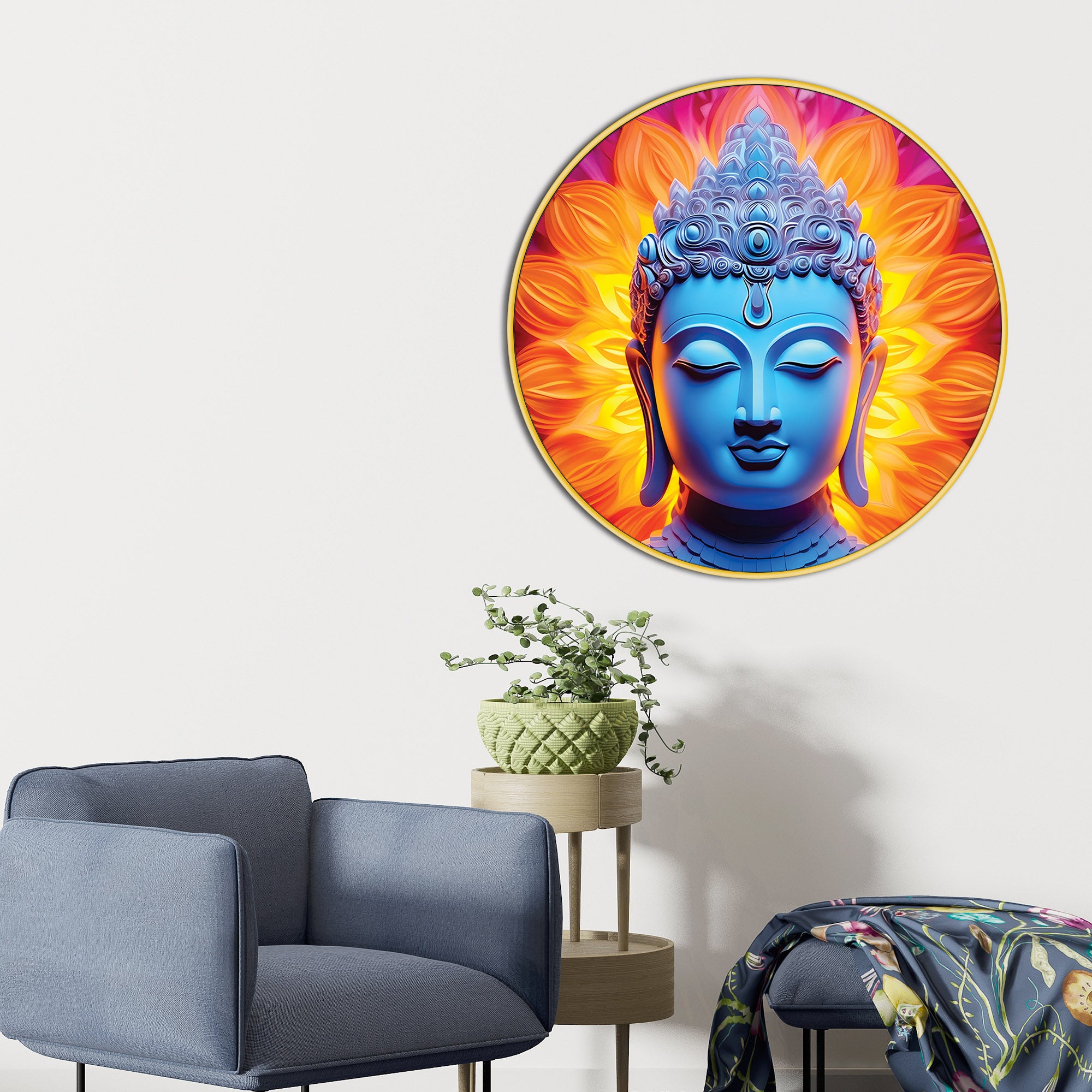Luxury Buddha Decorative Canvas Painting