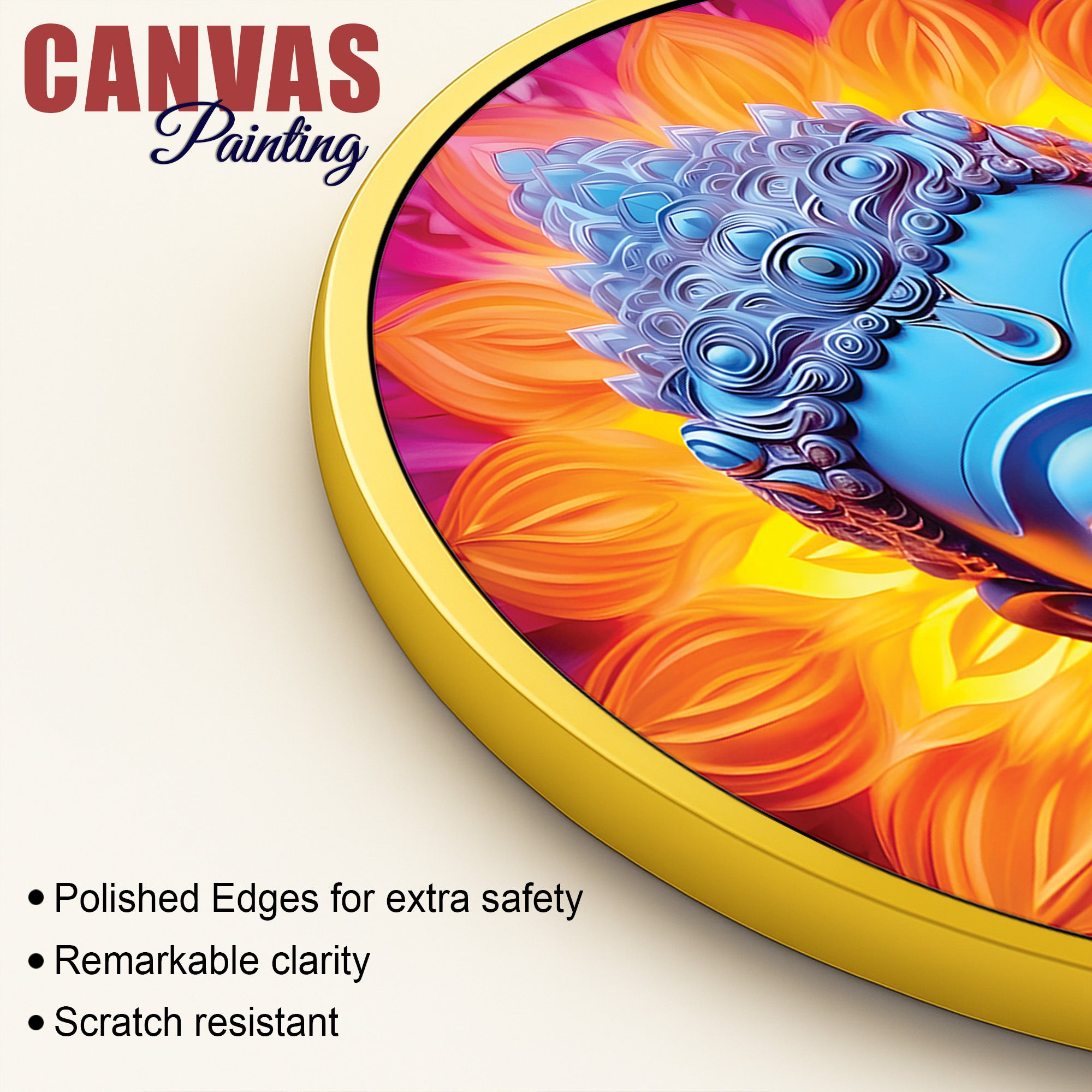 Luxury Buddha Decorative Canvas Painting