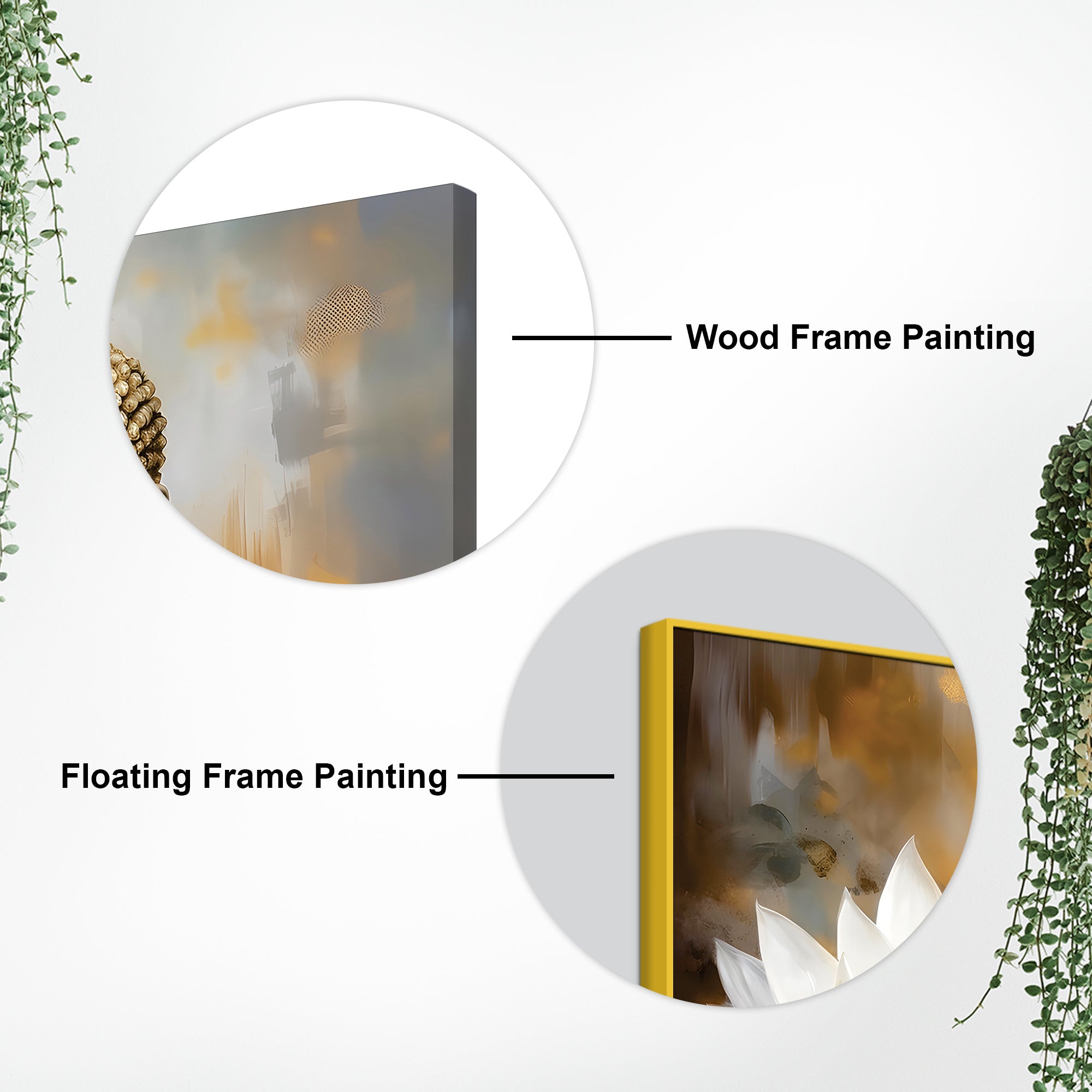 Luxury Buddha Painting for Modern Home Decor