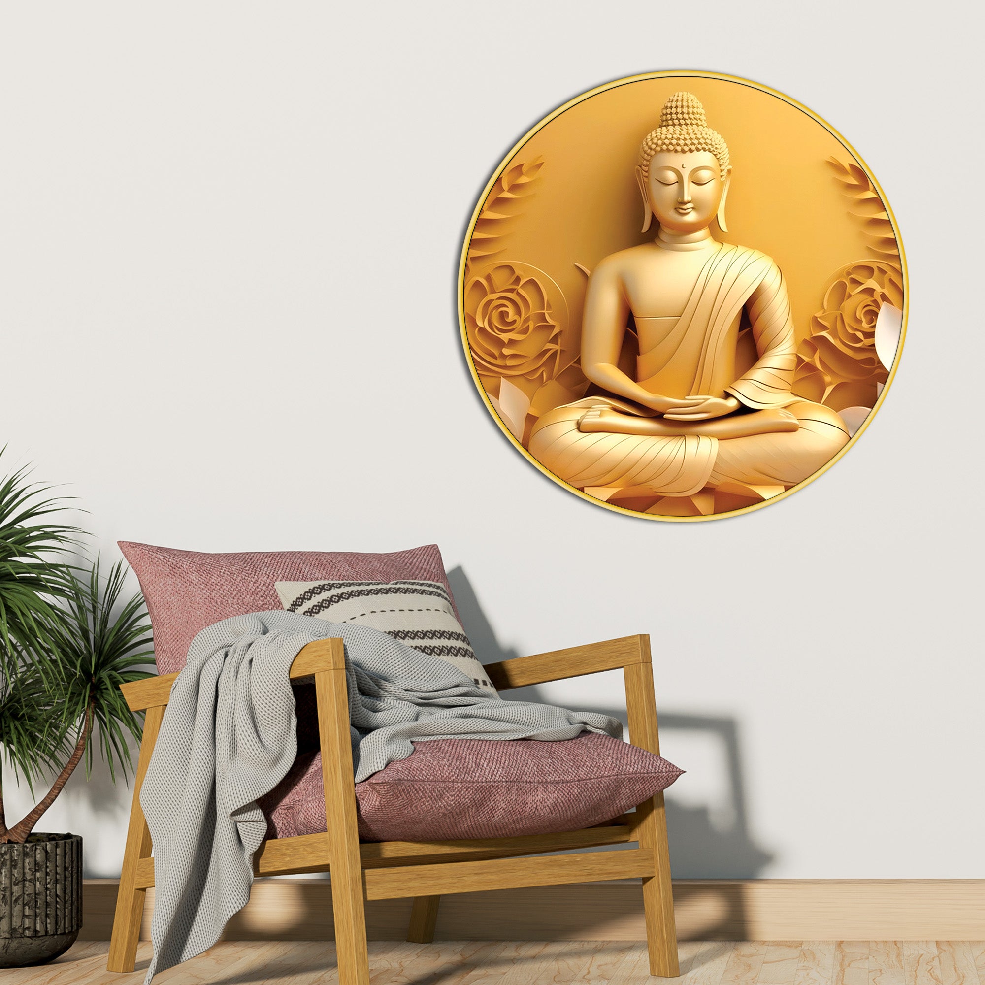 luxury-buddha-round-spiritual-canvas-painting