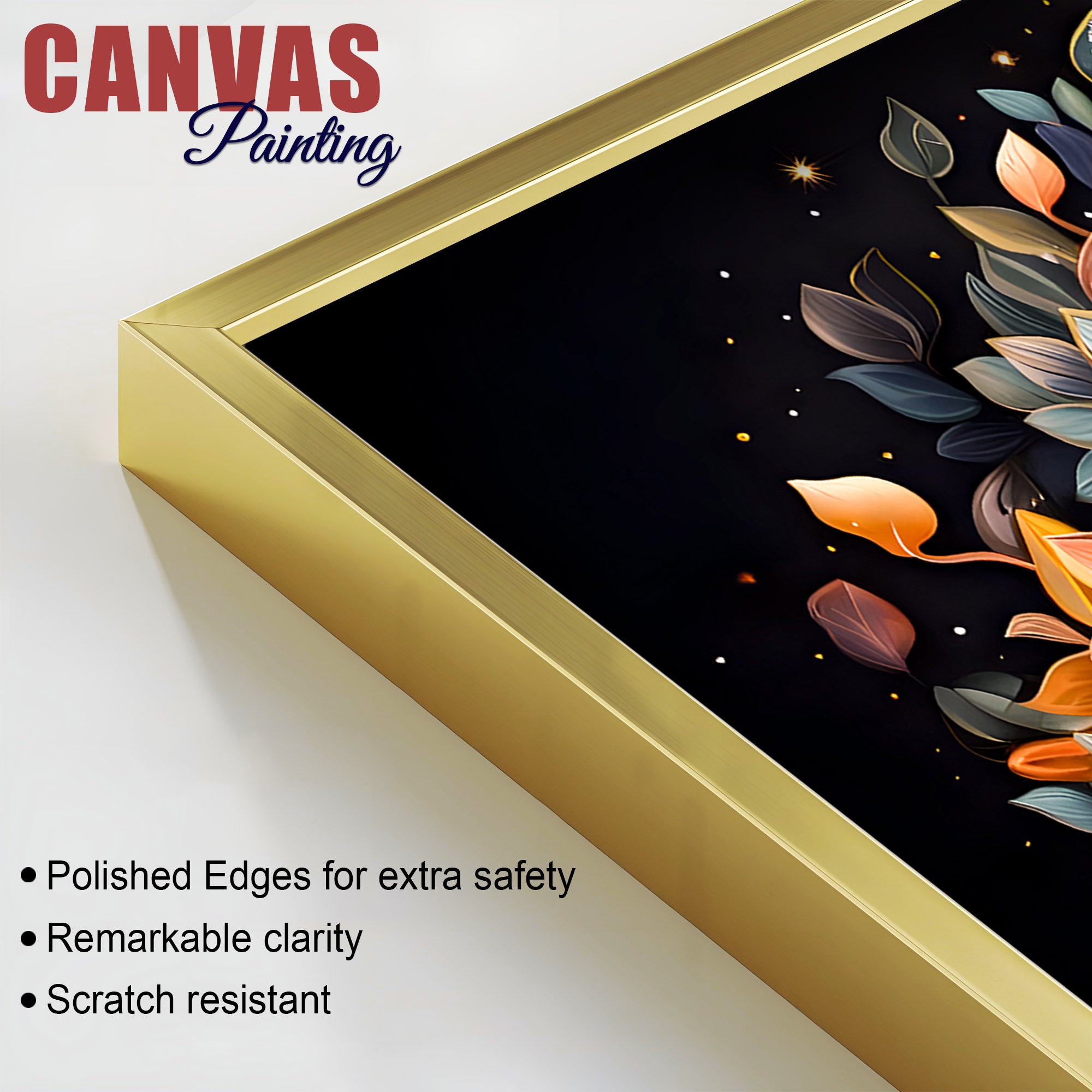 Luxury Buddha Wall Painting for Modern Home Decoration