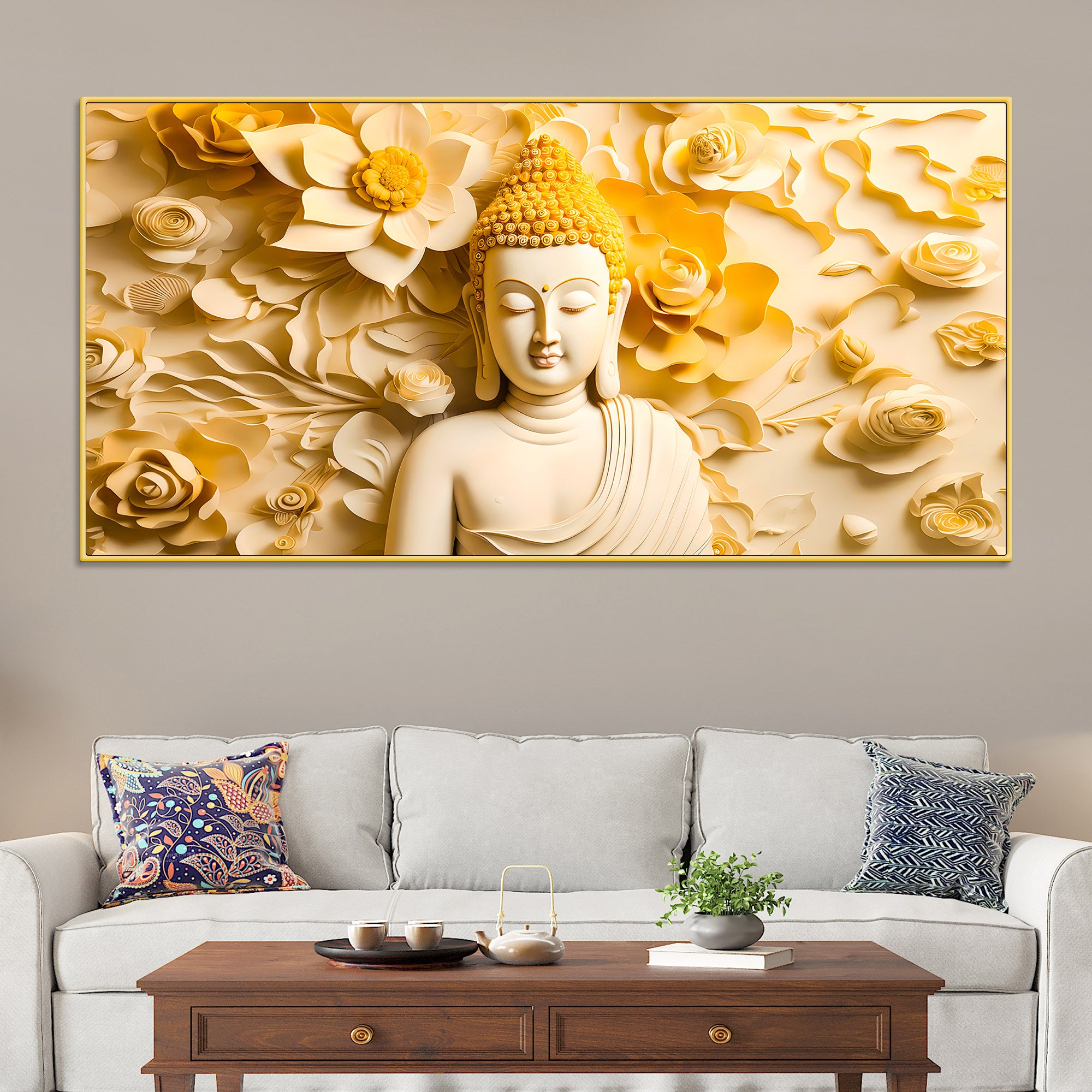luxury-buddha-wall-painting-for-modern-living-room-decor