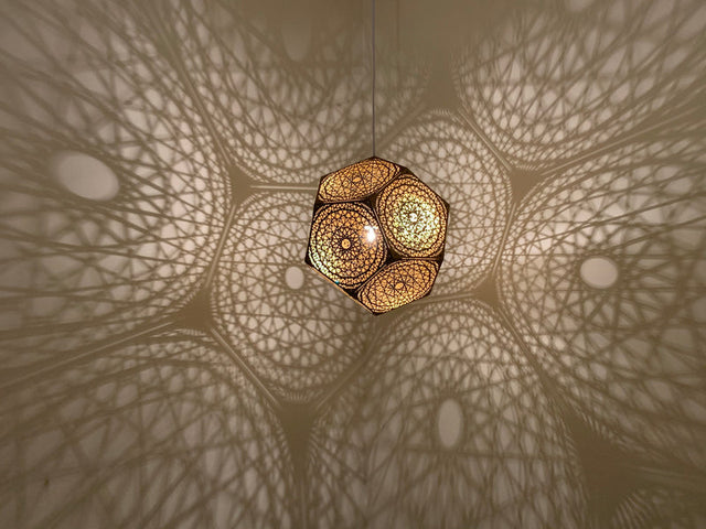 Luxury Laser-Cut Hanging Lamp