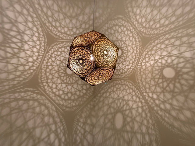 Luxury Laser-Cut Hanging Lamp