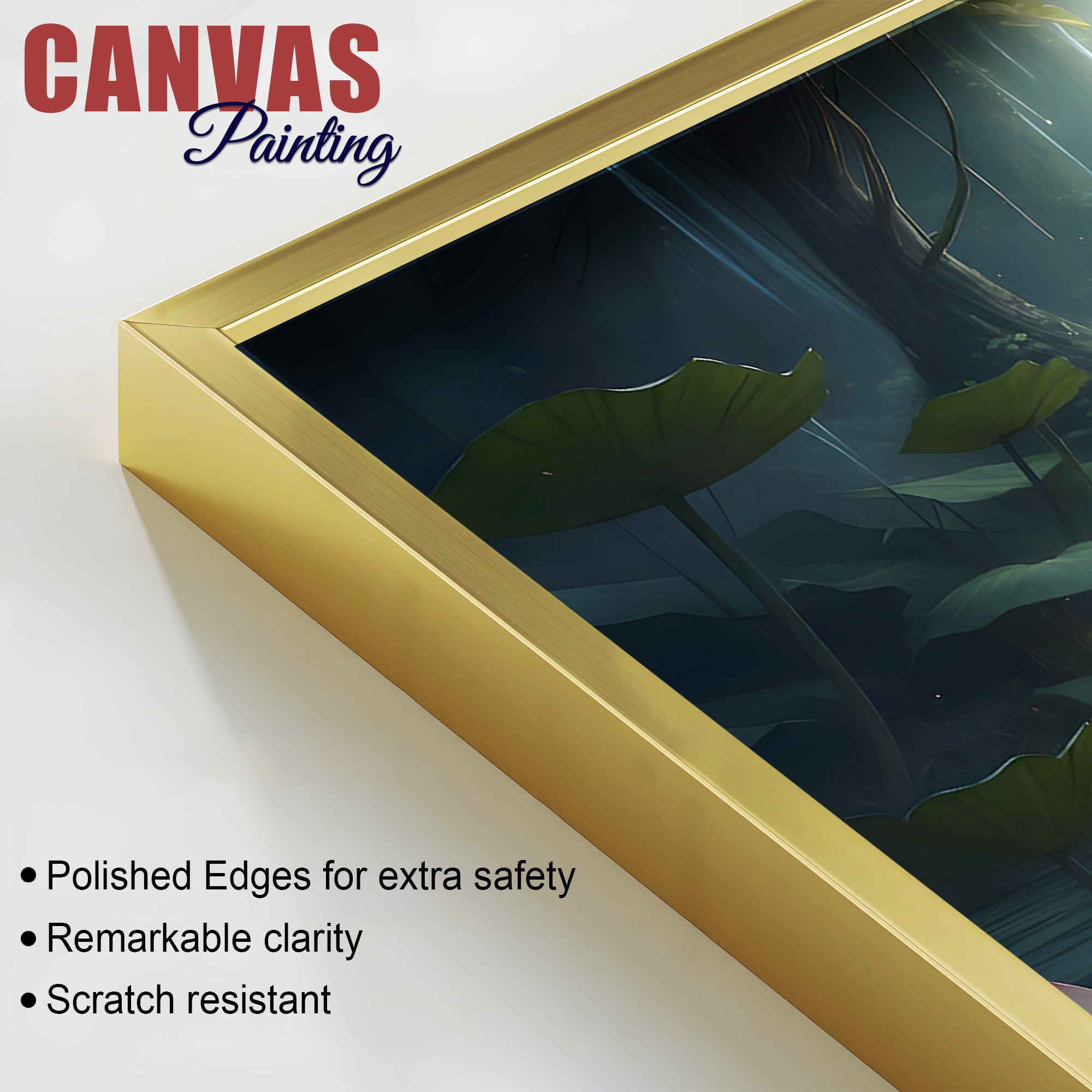 Luxury Modern Buddha Canvas Painting for Stylish Wall Décor