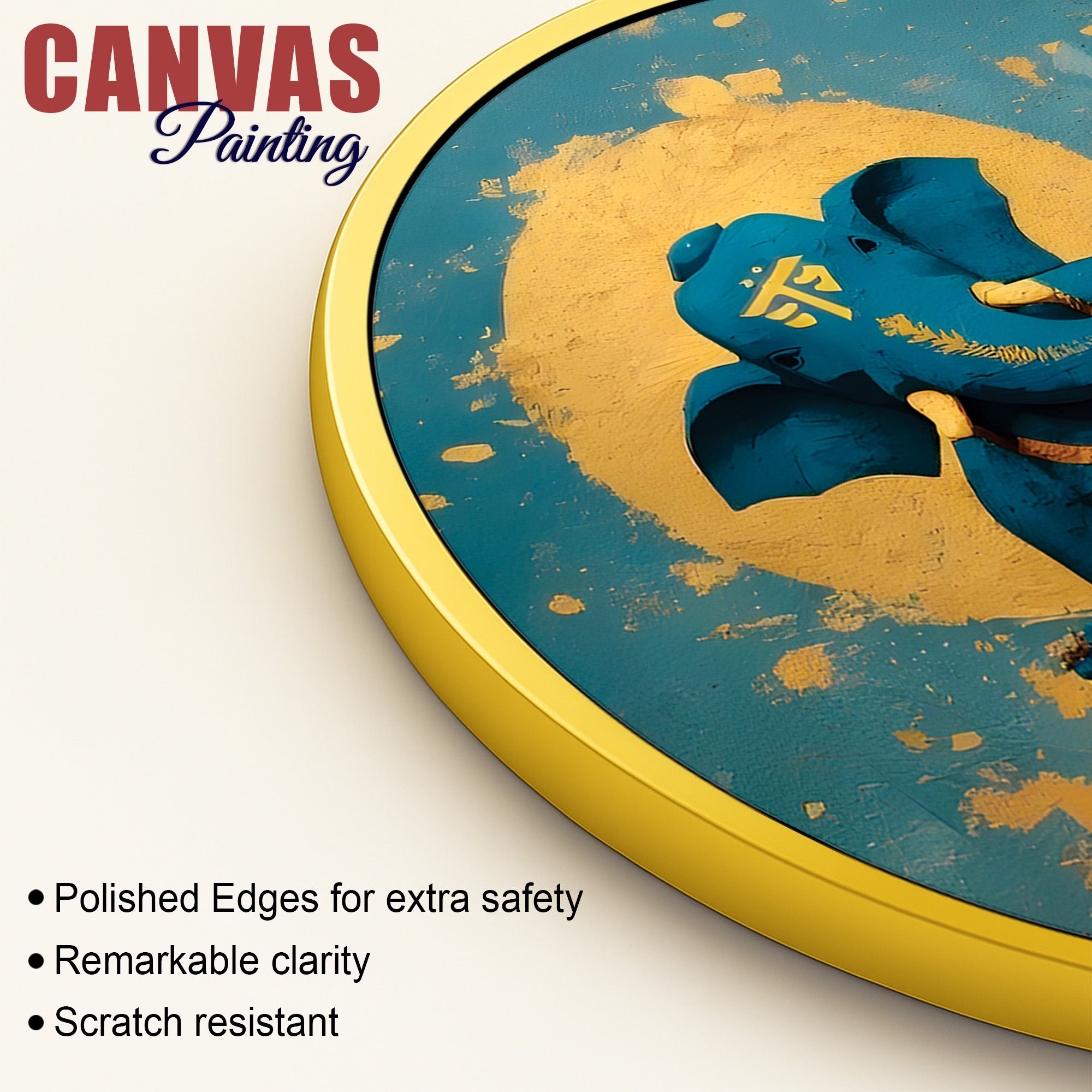 Luxury Wall Decoration Ganpati Bappa Painting