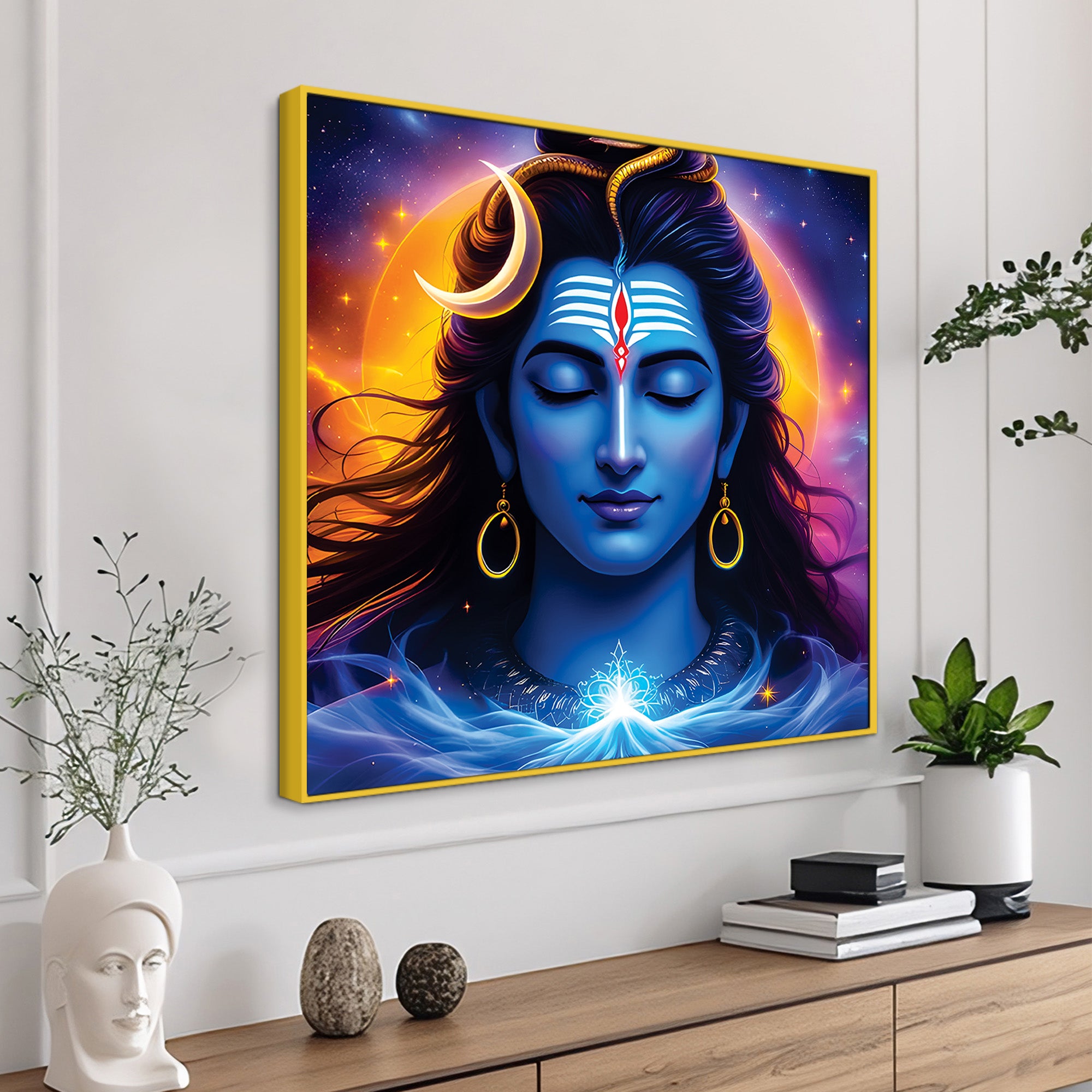 Mahadev Modern Wall Painting