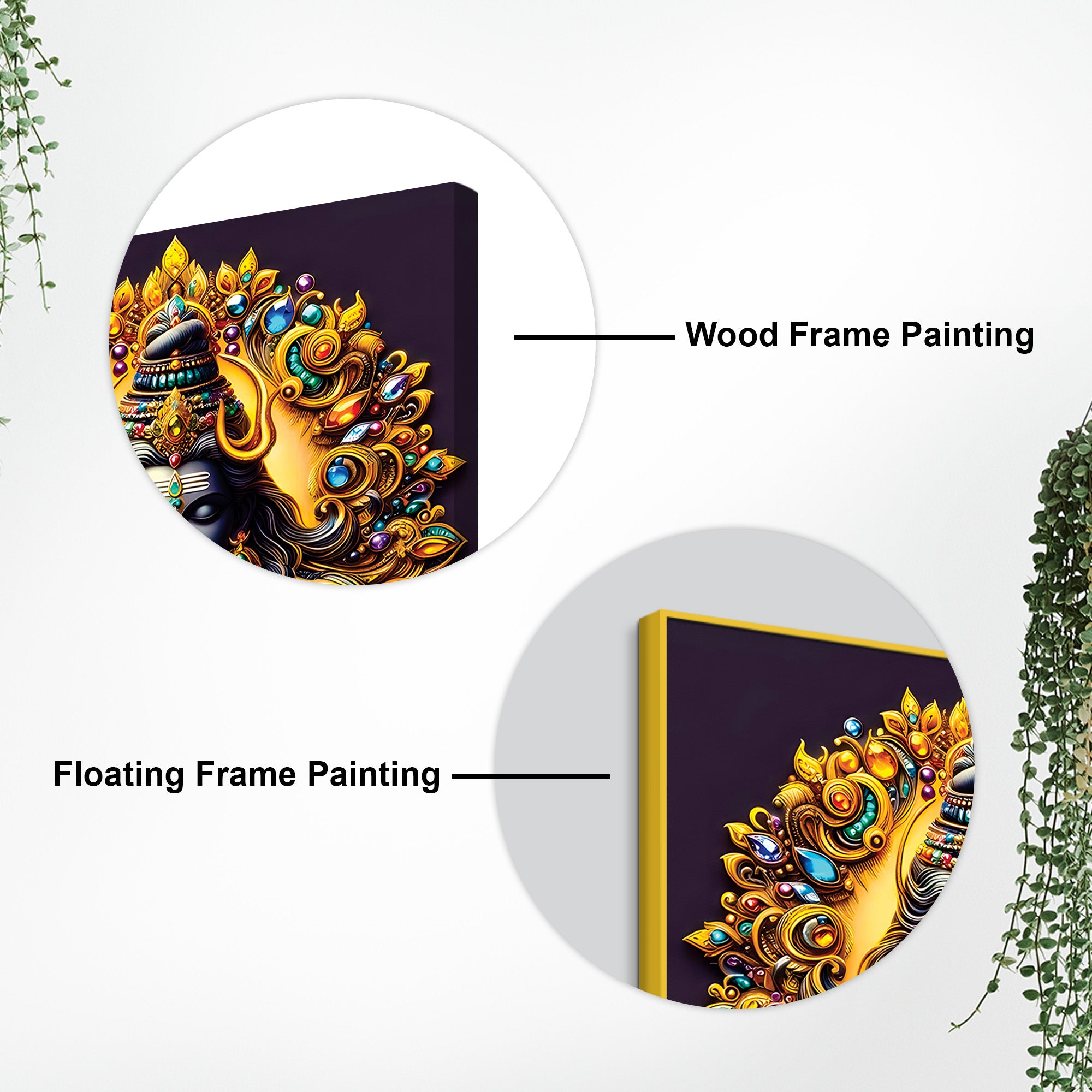 Mahadev Peaceful Aura Canvas Shiva Home Decor Painting