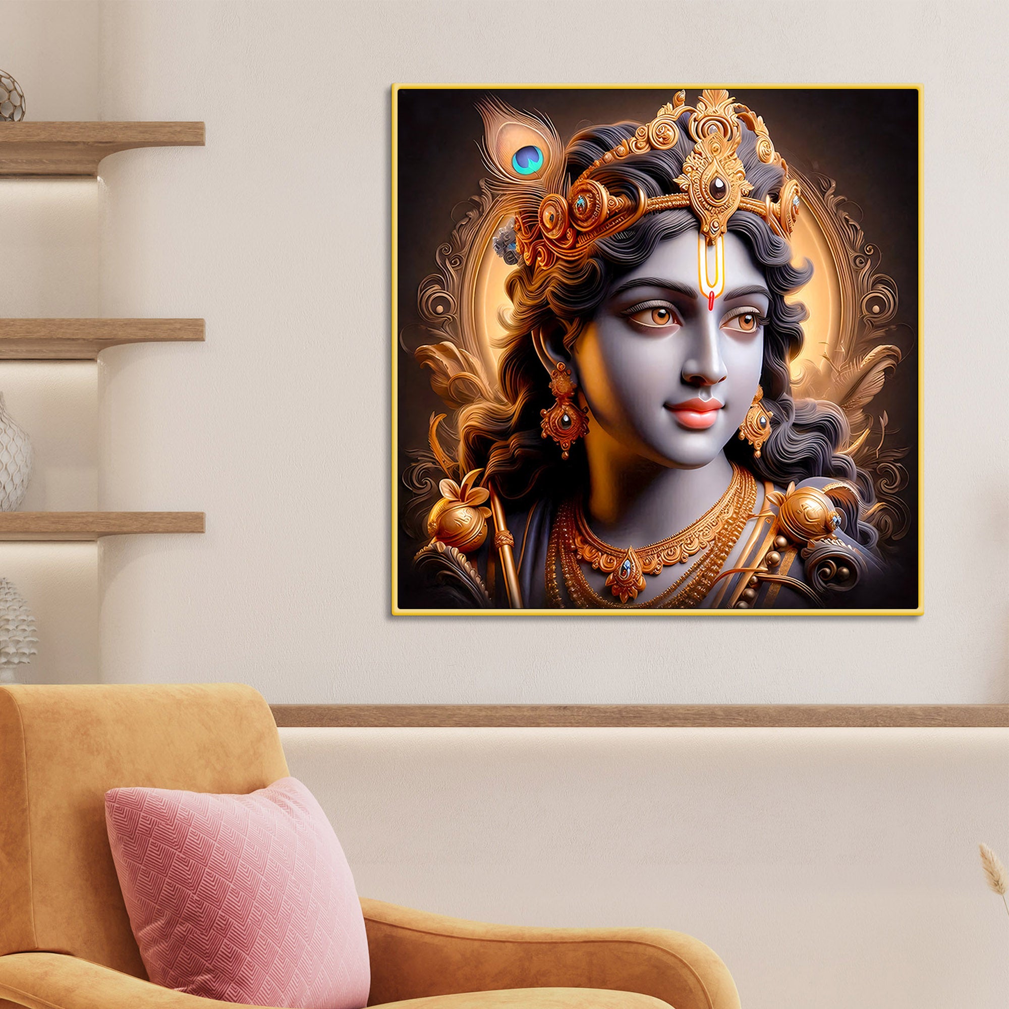 majestic-lord-krishna-royal-portrait-art-canvas-wall-painting-for-home-office