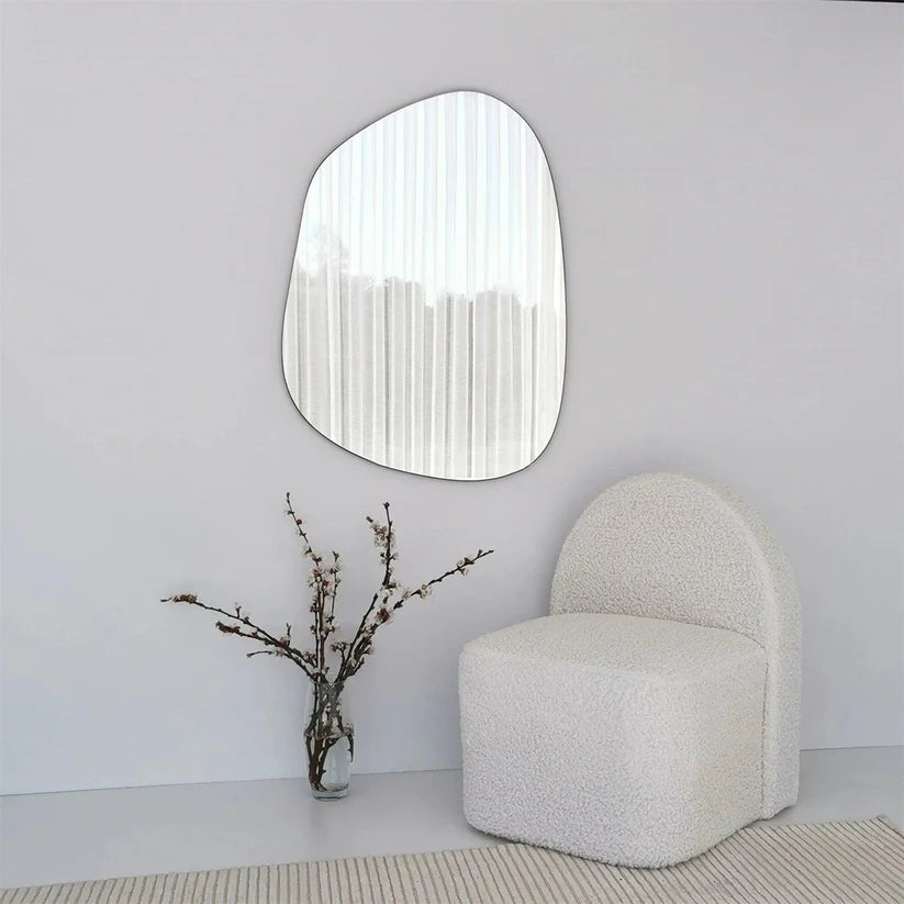 Modern Asymmetrical Wall Mirror