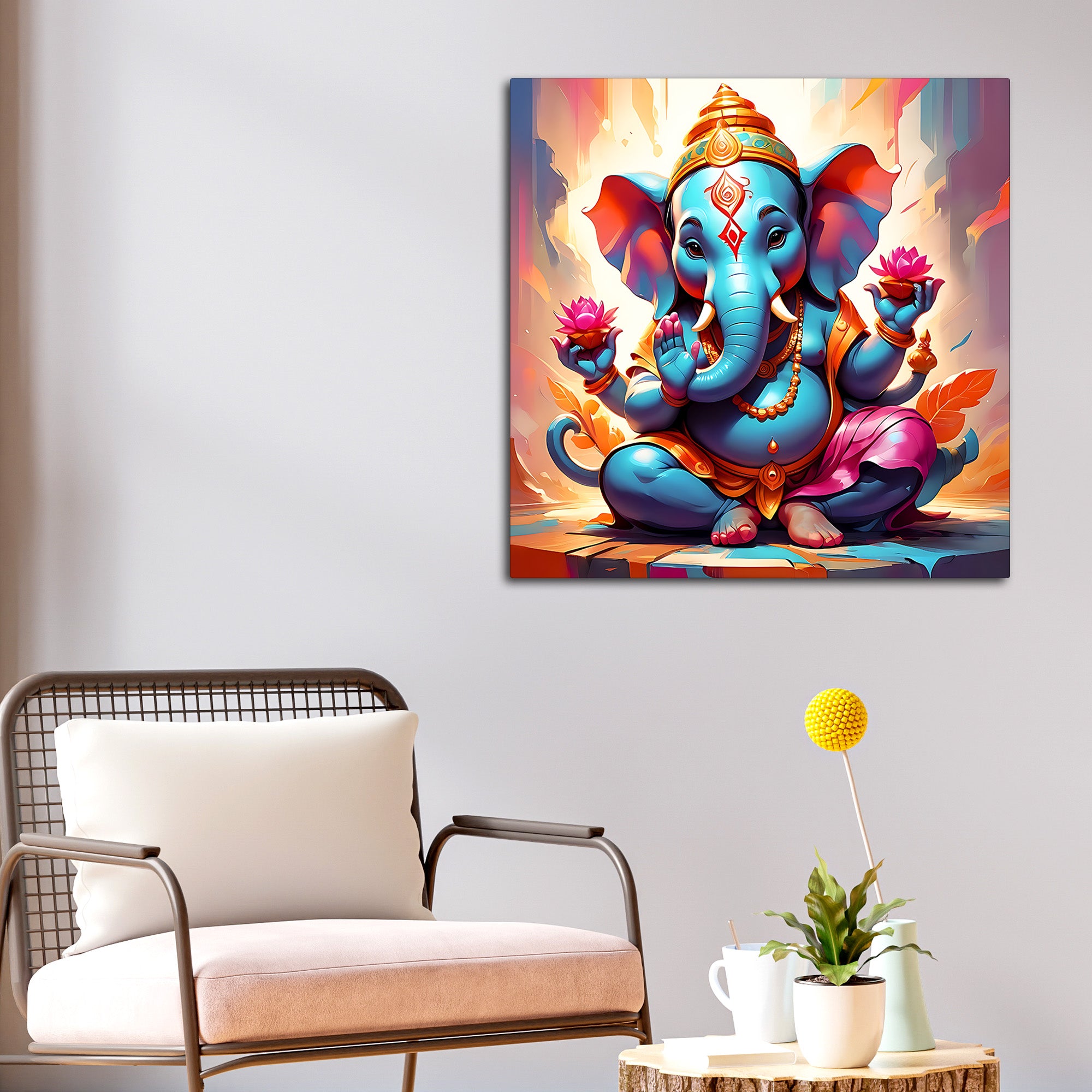 Modern Bappa Wall Painting
