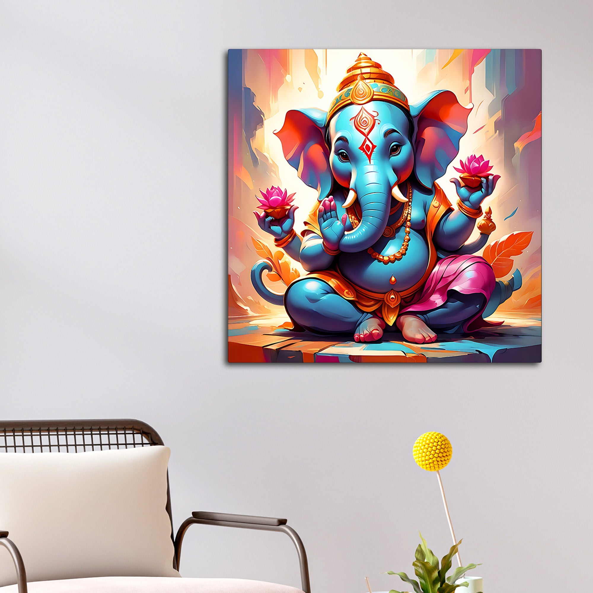 Modern Bappa Wall Painting