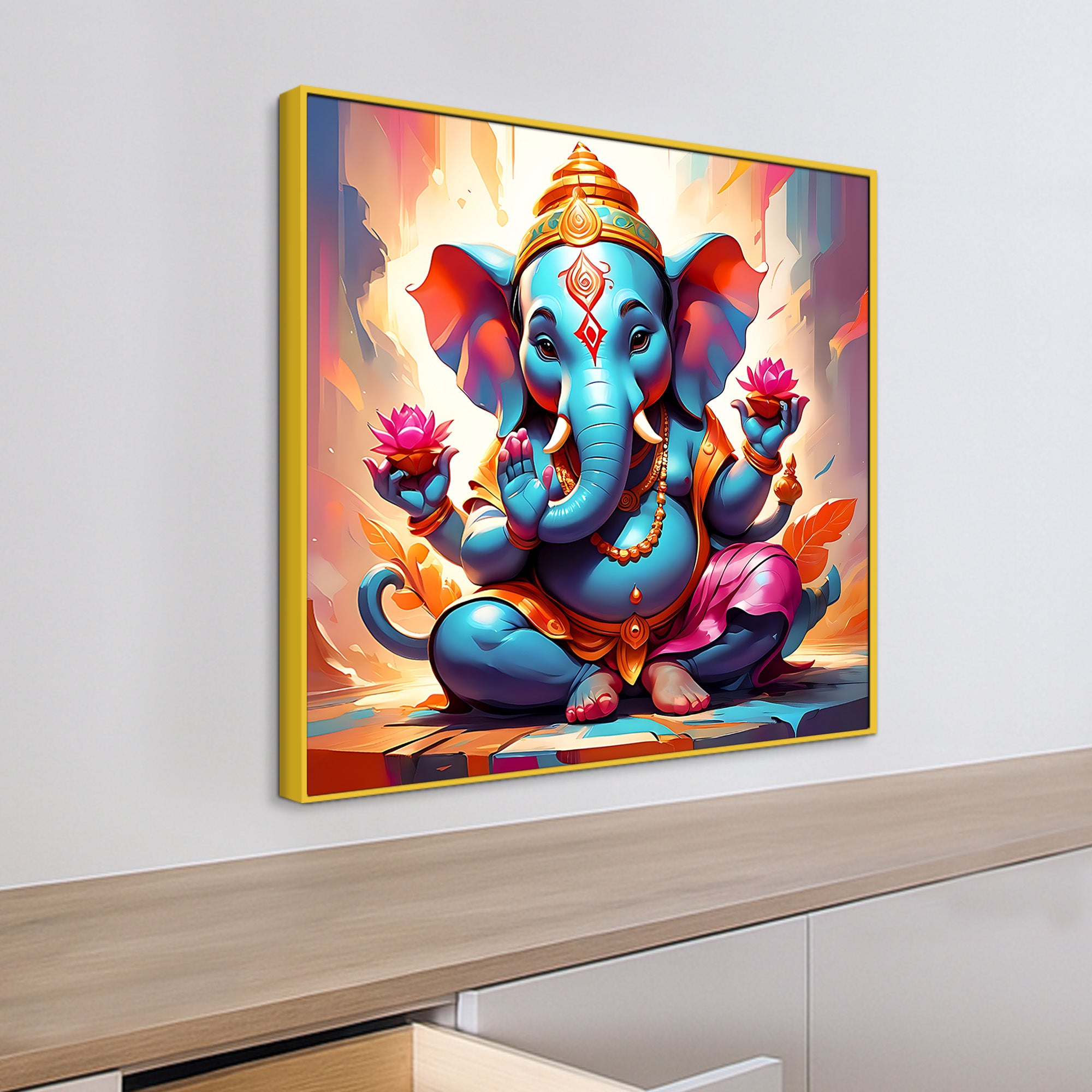 Modern Bappa Wall Painting