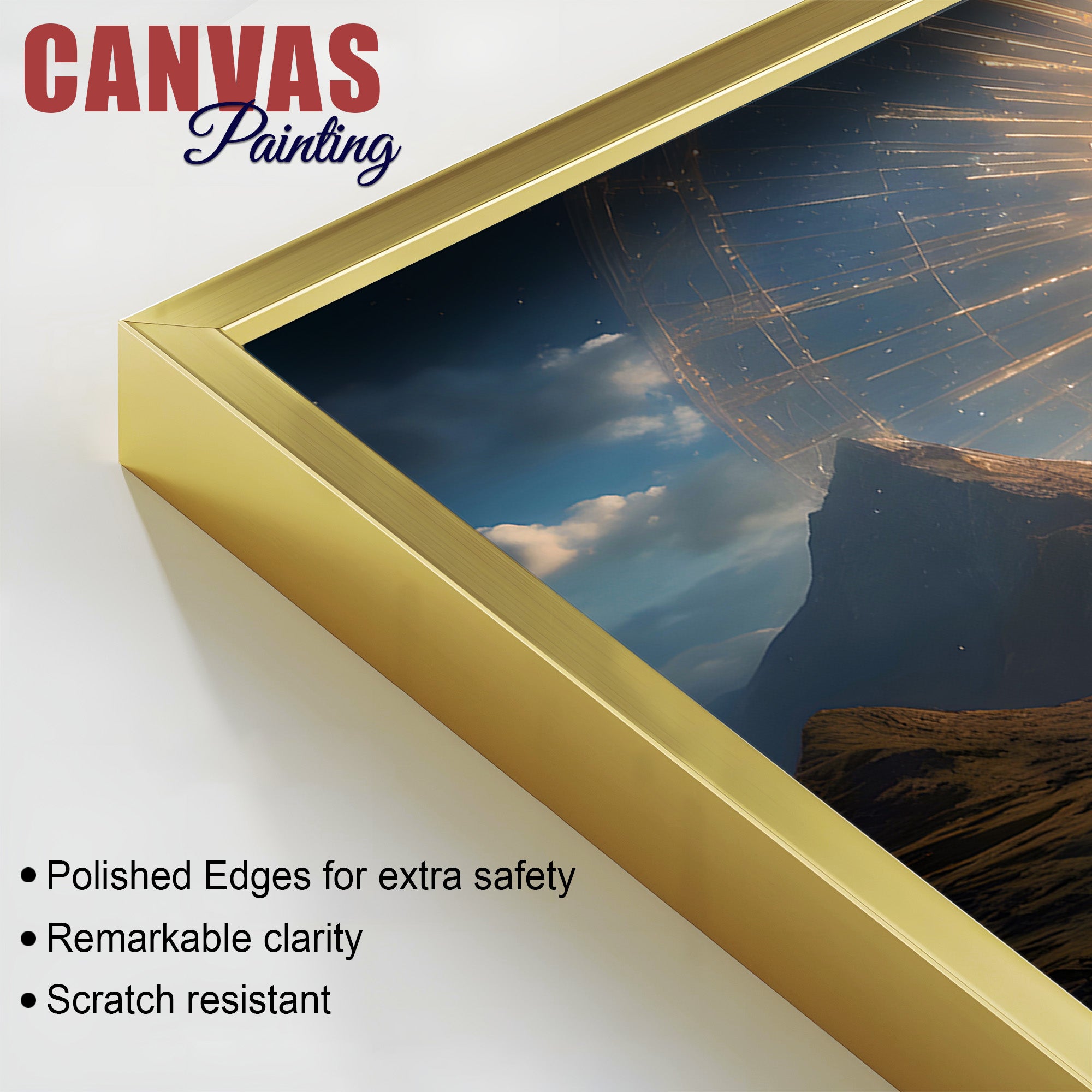 Modern Buddha Ji Canvas Painting for Home Interior