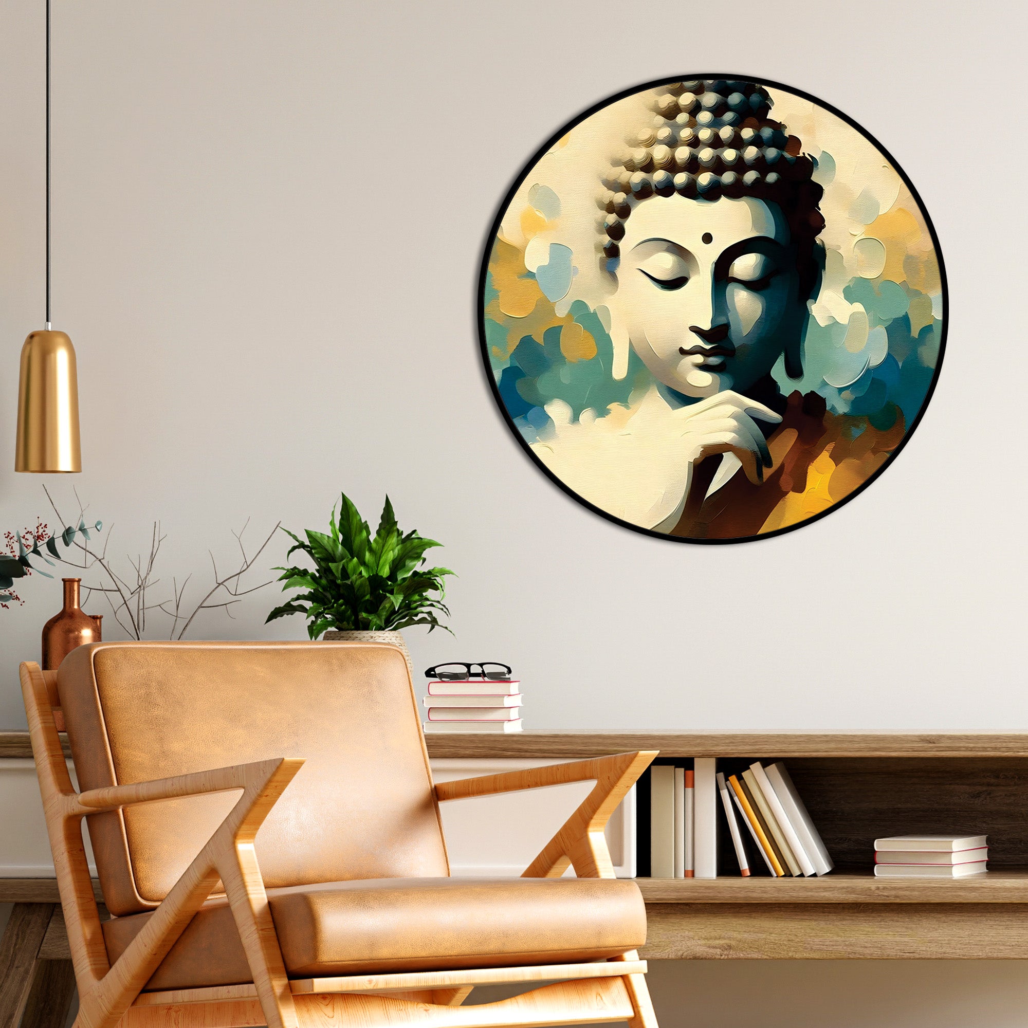 Modern Buddha Painting