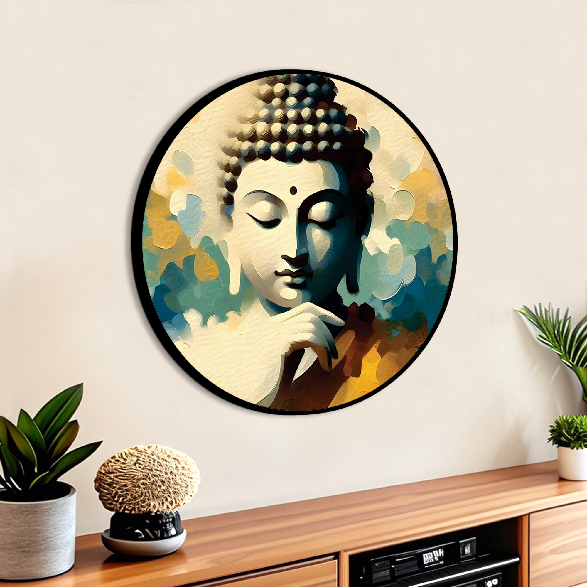 Modern Buddha Painting
