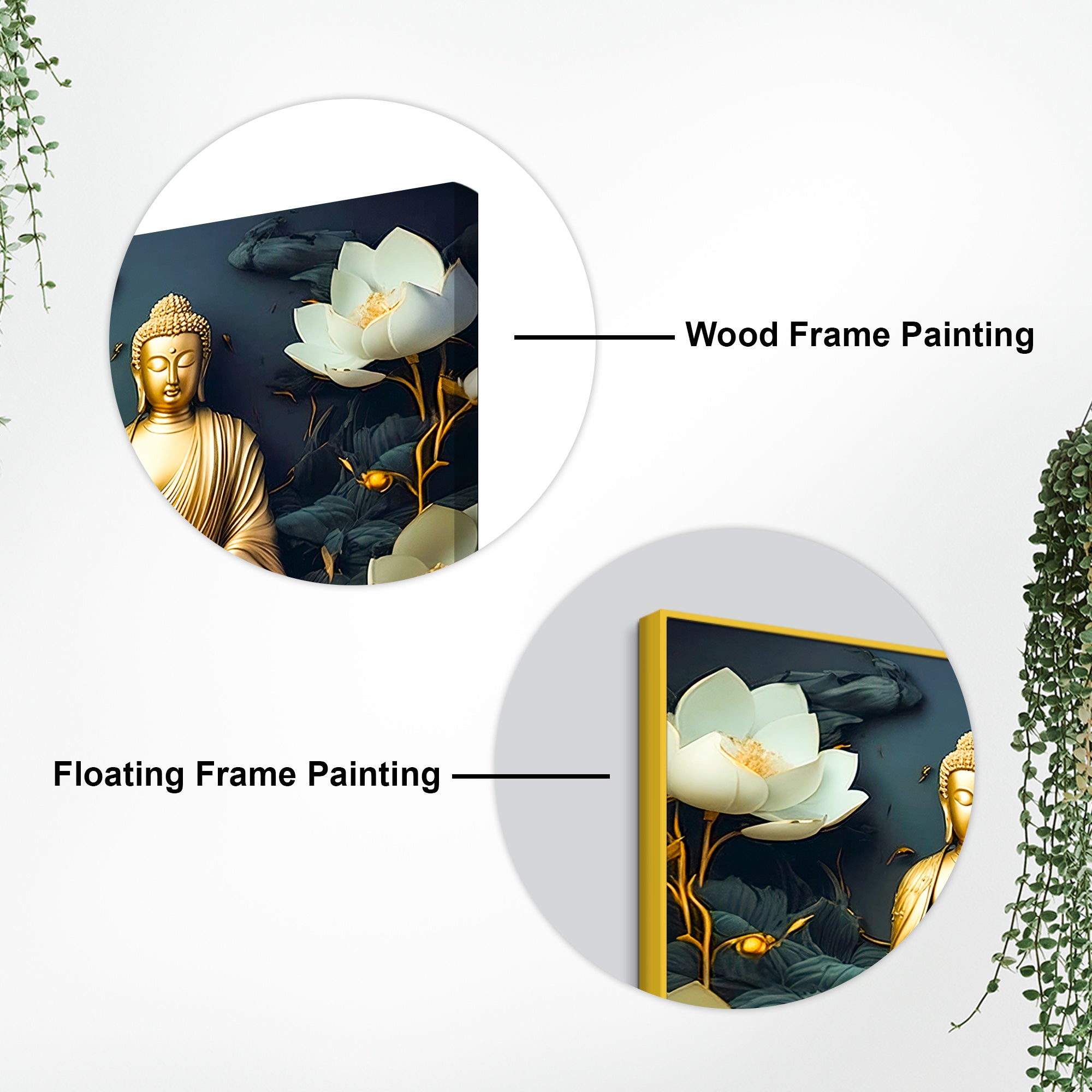 Modern Buddha Wall Spiritual Painting