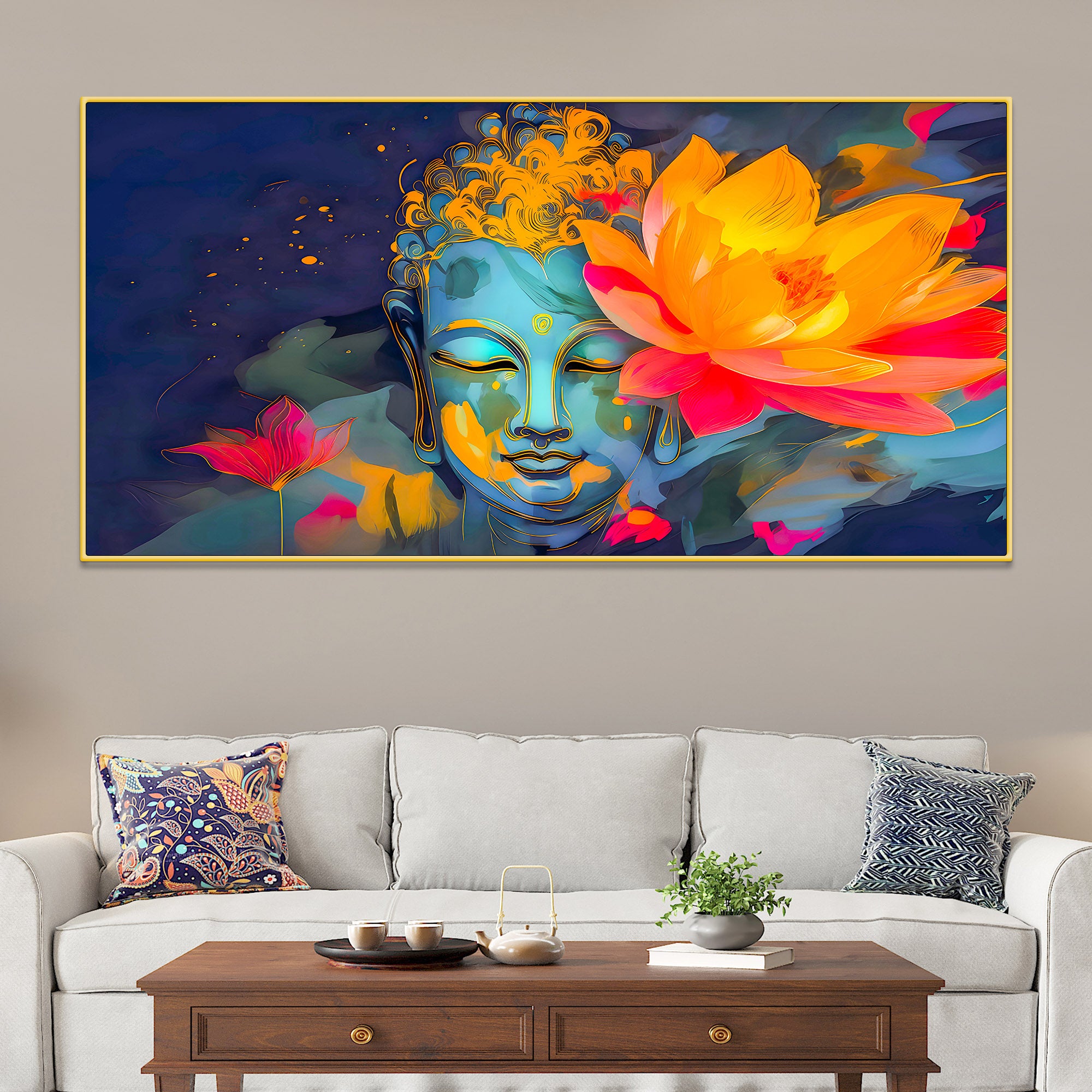 modern-decorative-gautam-buddha-painting-for-elegant-home