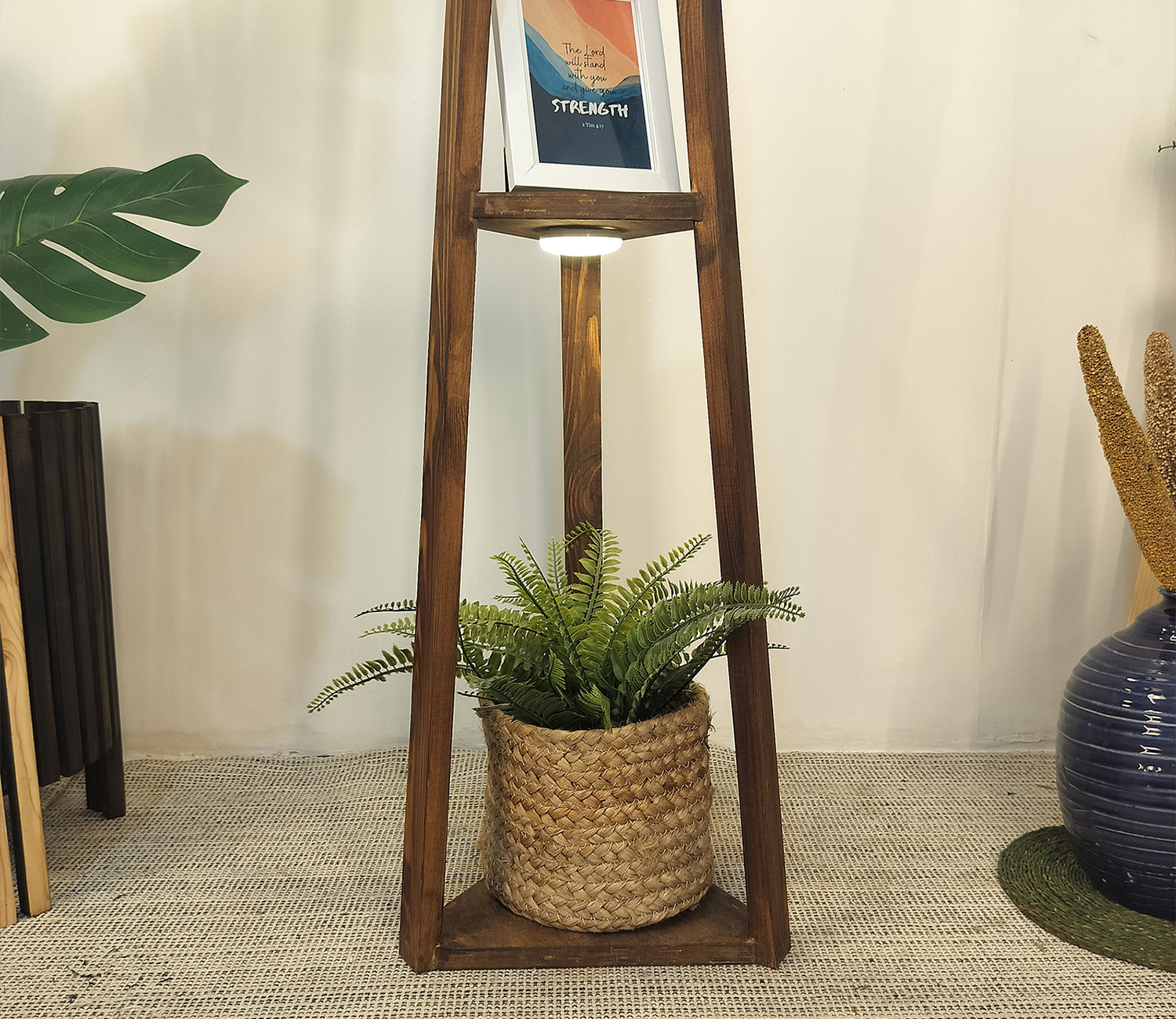 Modern Designer Vantage Elegant Square Floor Lamp