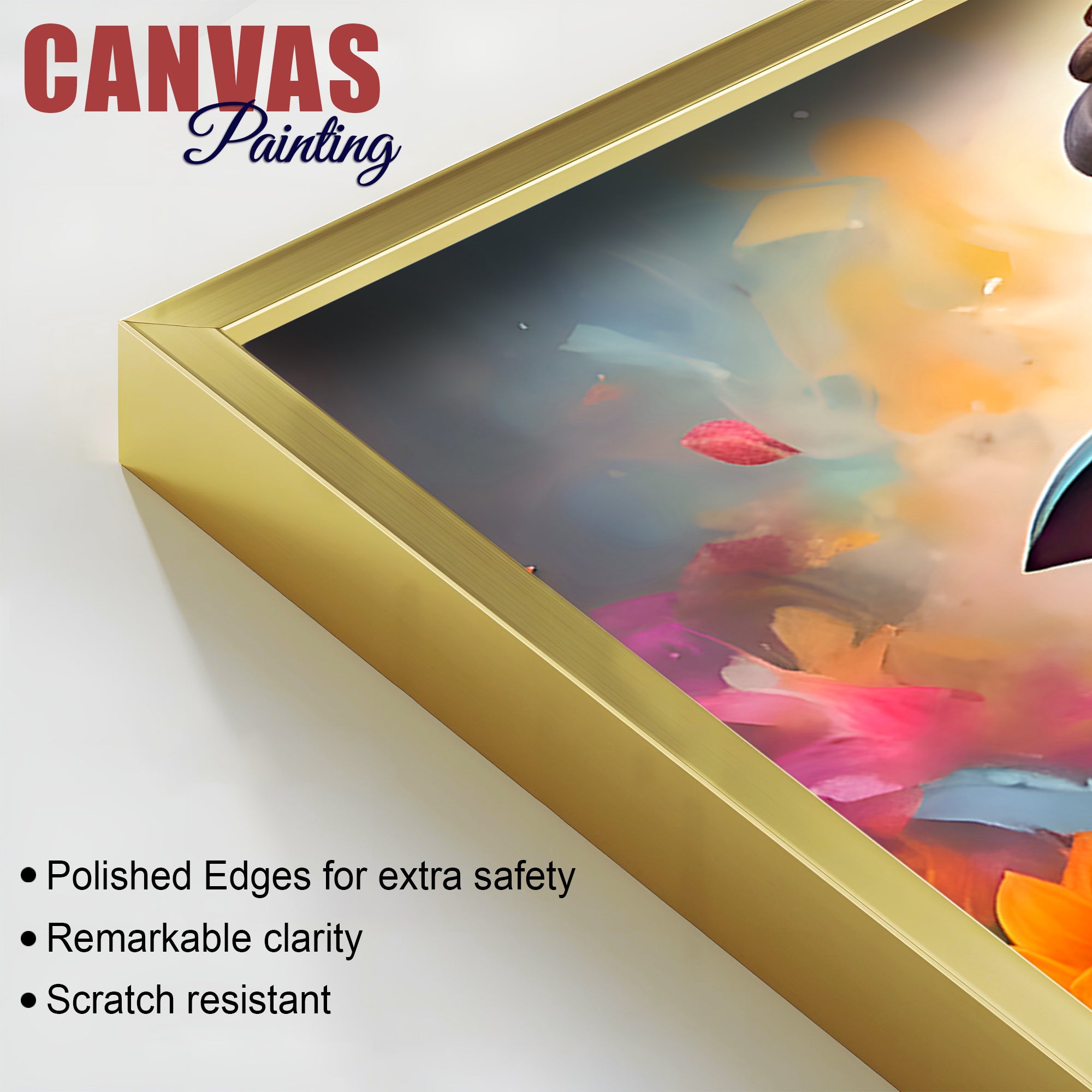 Modern Ganesh Ji Wall Painting